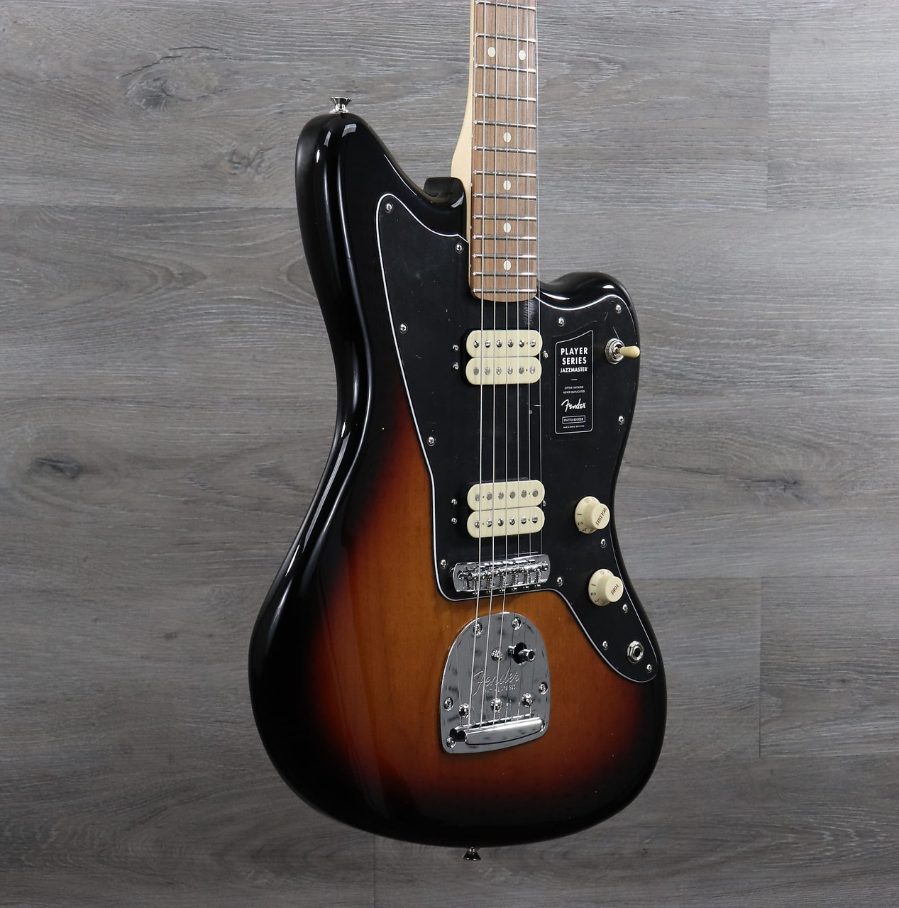 Fender Player Jazzmaster HH with Pau Ferro Fretboard 3 Color Sunburst