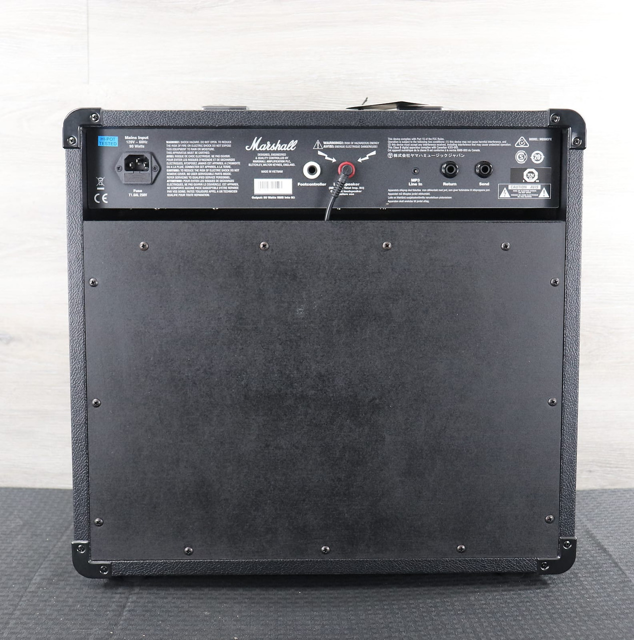 Amplificador Marshall MG50GFX Combinado de estado sólido de 4 canales con  preajustes y FX (50 W)