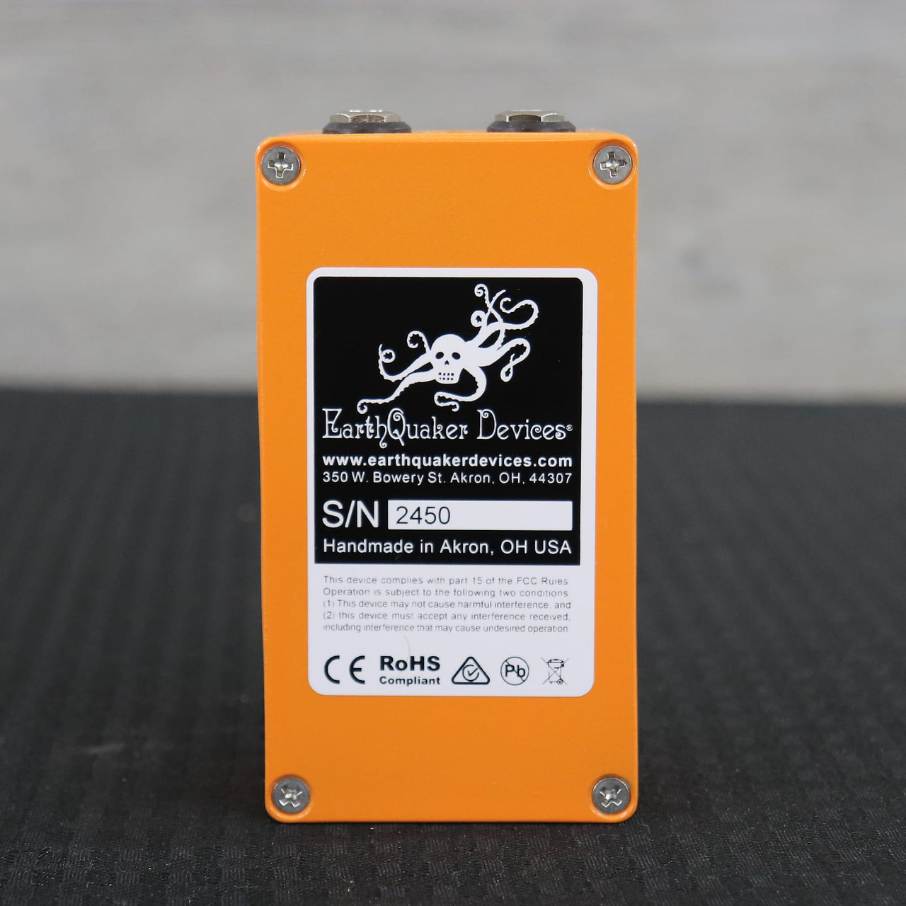 EarthQuaker Devices Special Cranker Overdrive Orange - K&S Music