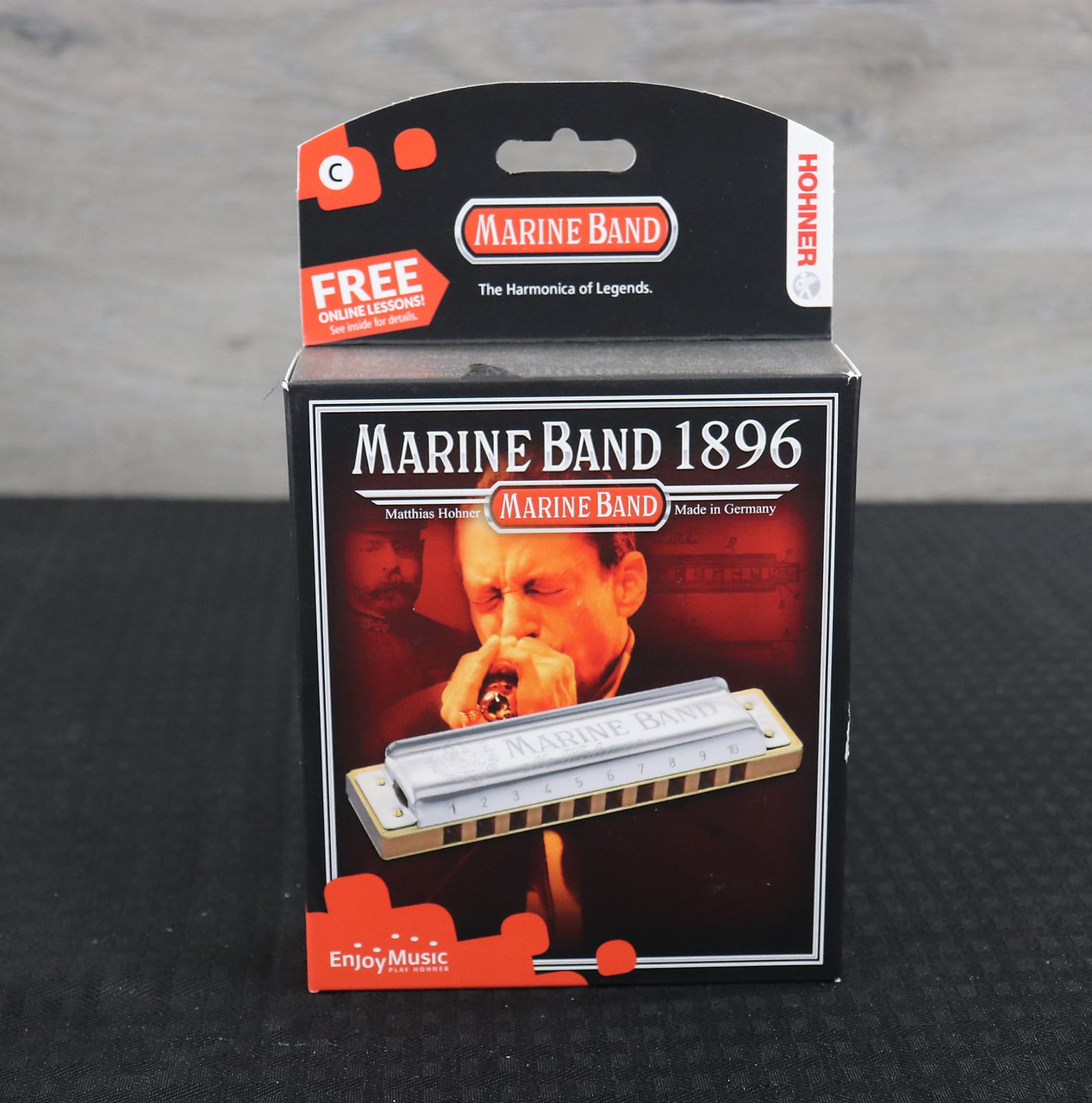 Hohner Marine Band 1896 Series Harmonica Key of C - K&S Music