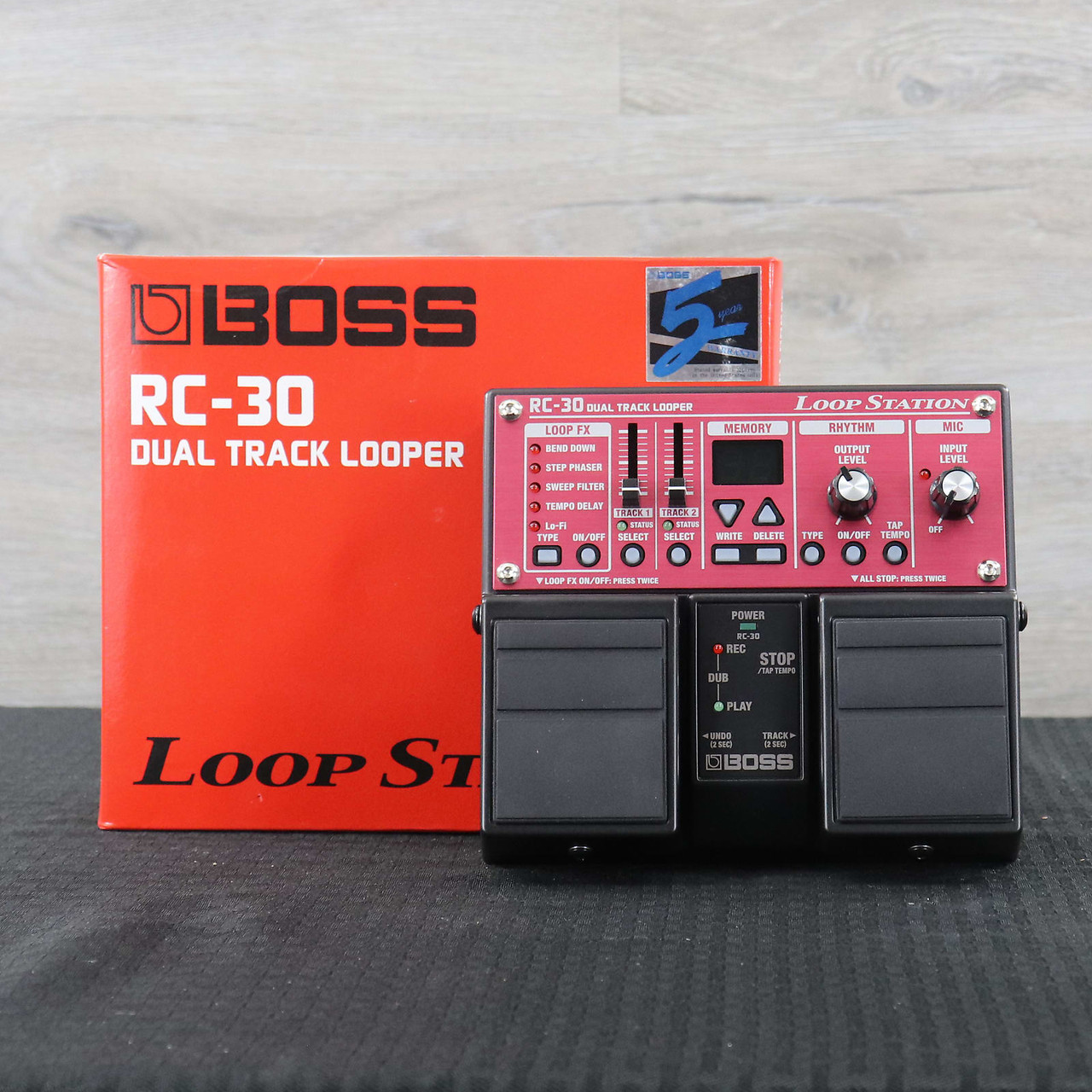 Boss RC-30 Loop Station Red