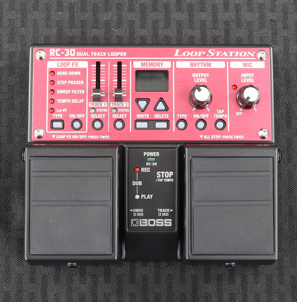 Boss RC-30 Loop Station Red