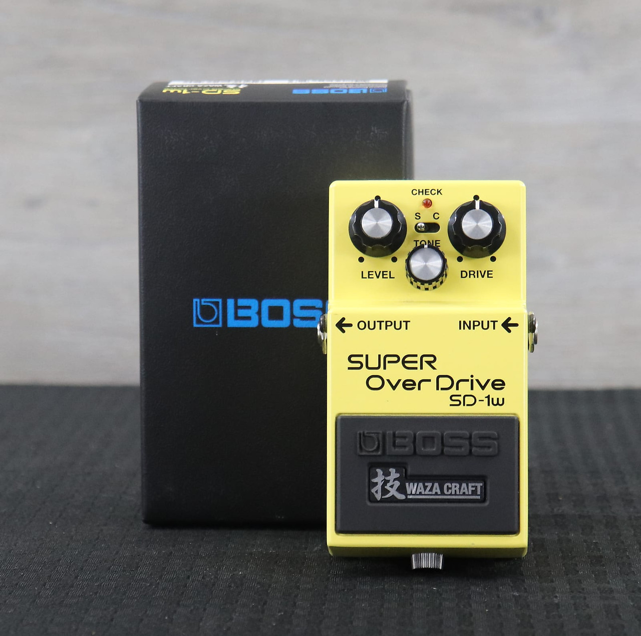 Boss SD-1W Super OverDrive Waza Craft Yellow - K&S Music Center LLC