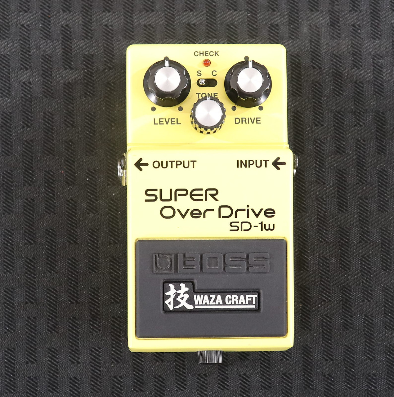 Boss SD-1W Super OverDrive Waza Craft Yellow