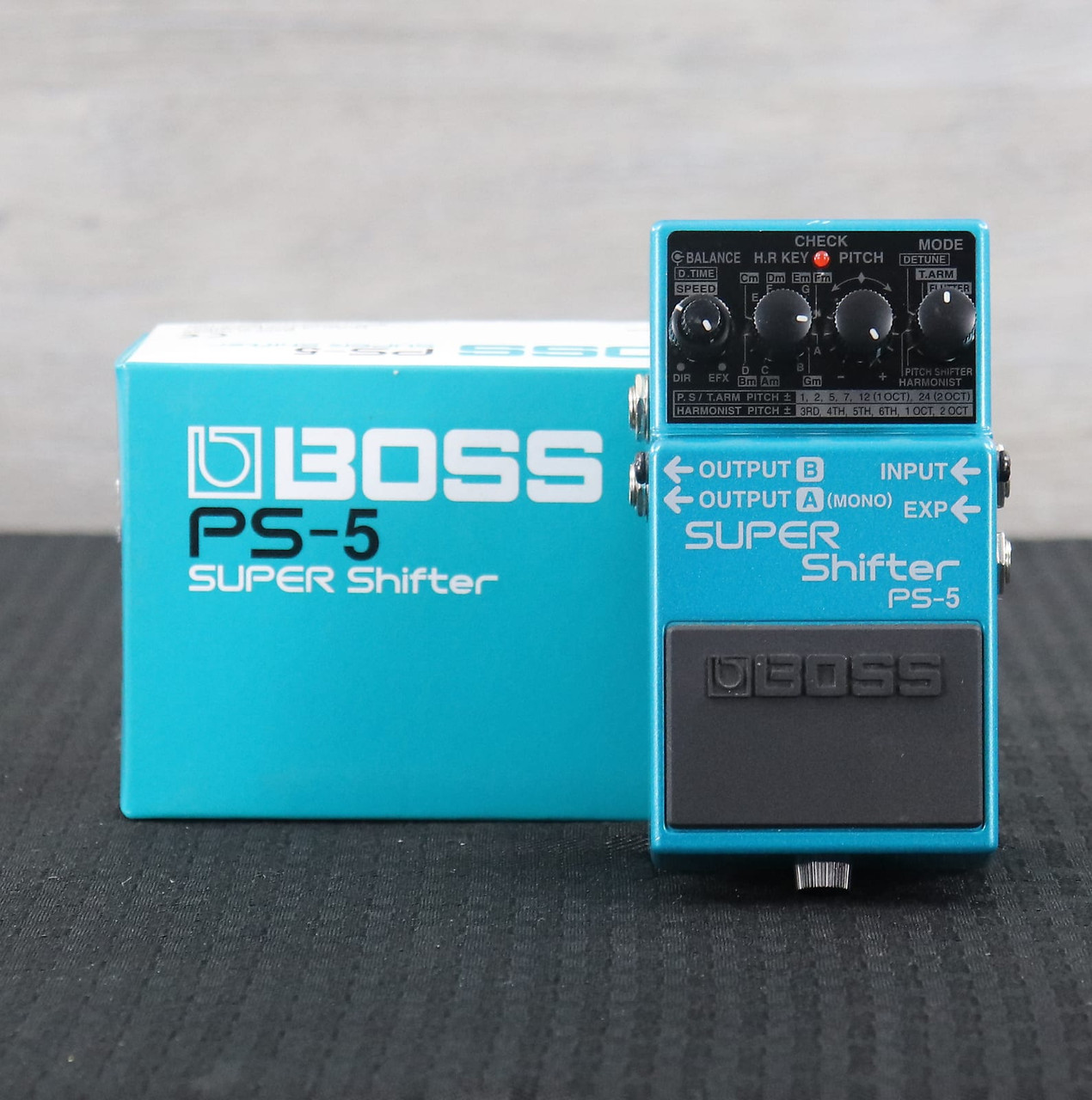 Boss PS-5 Super Shifter (Dark Gray Label) Blue