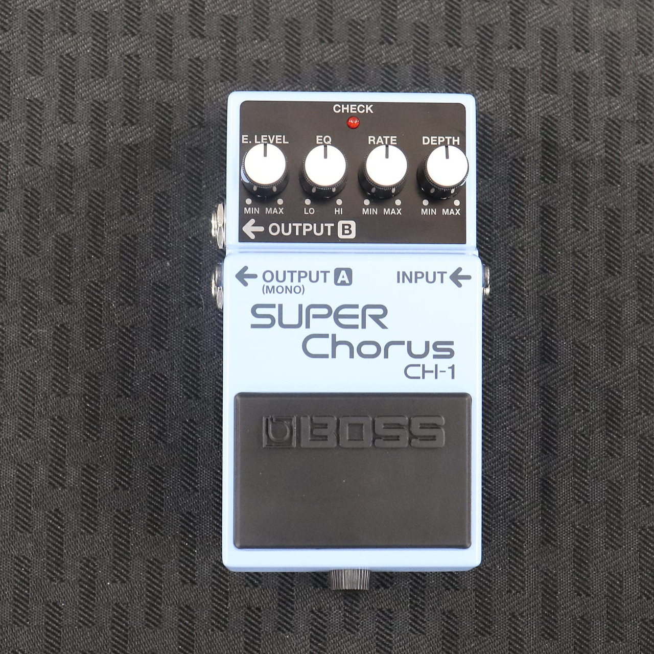 Boss CH-1 Super Chorus (Dark Gray Label) Blue