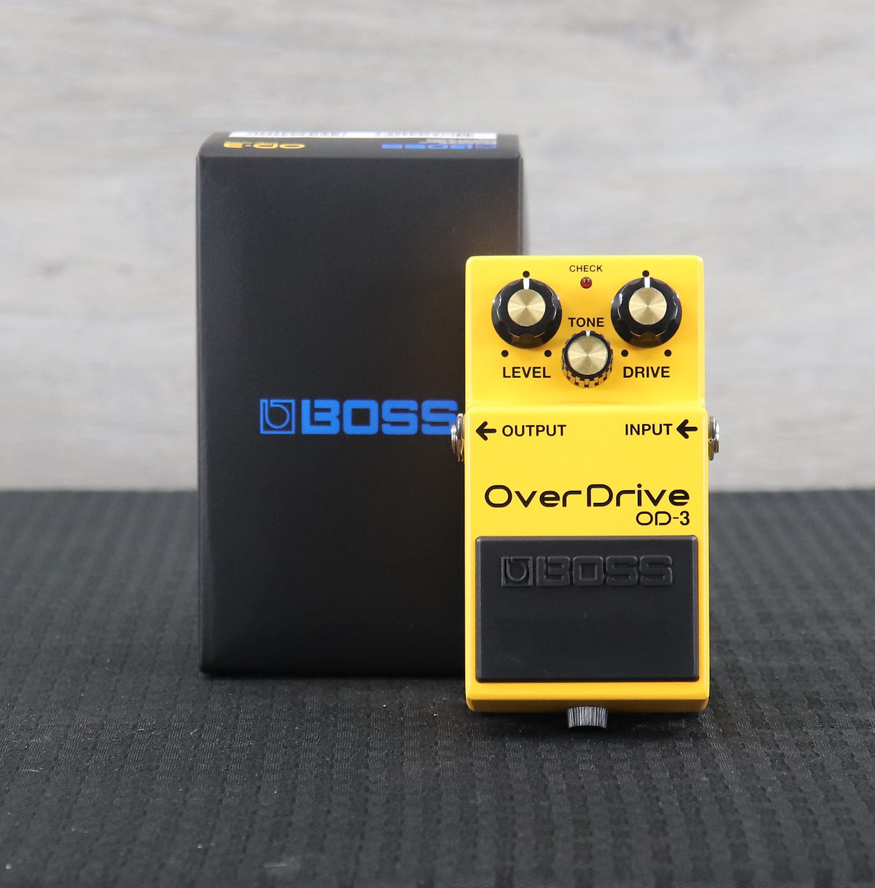 Boss OD-3 OverDrive (Silver Label) Yellow - K&S Music Center LLC