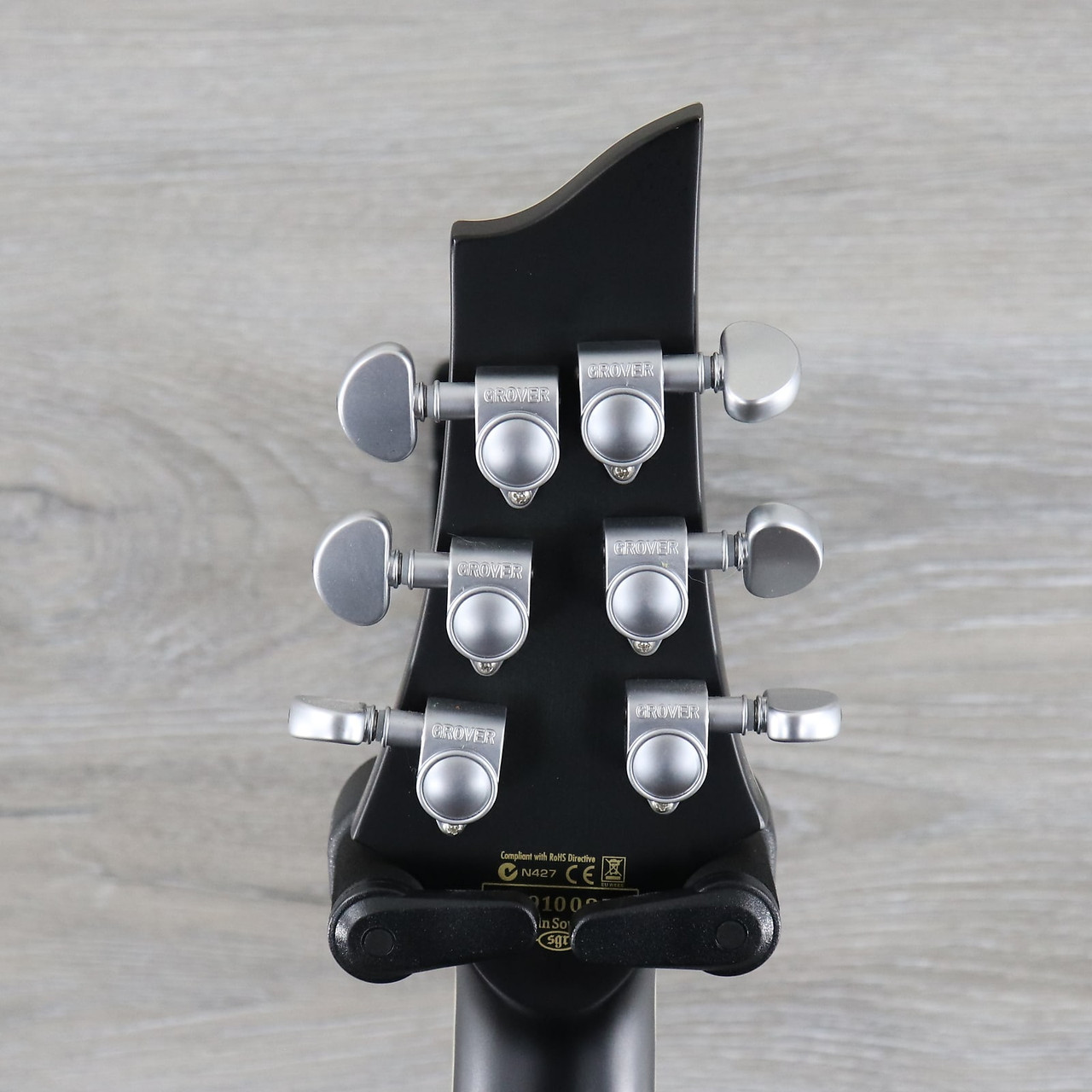 Schecter C-1 Platinum See Thru Black Satin - K&S Music Center LLC
