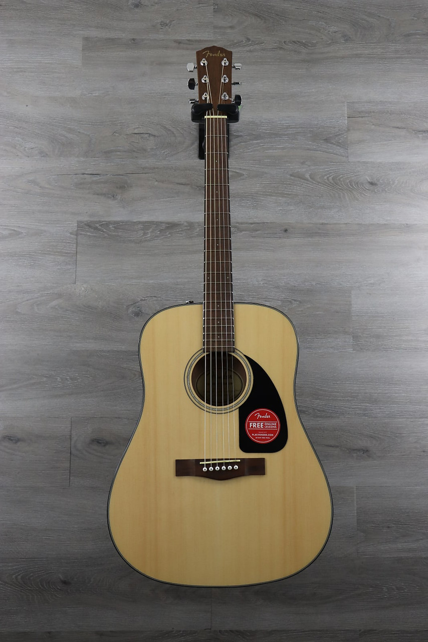 Fender CD-60 with Walnut Fretboard Natural - K&S Music Center LLC