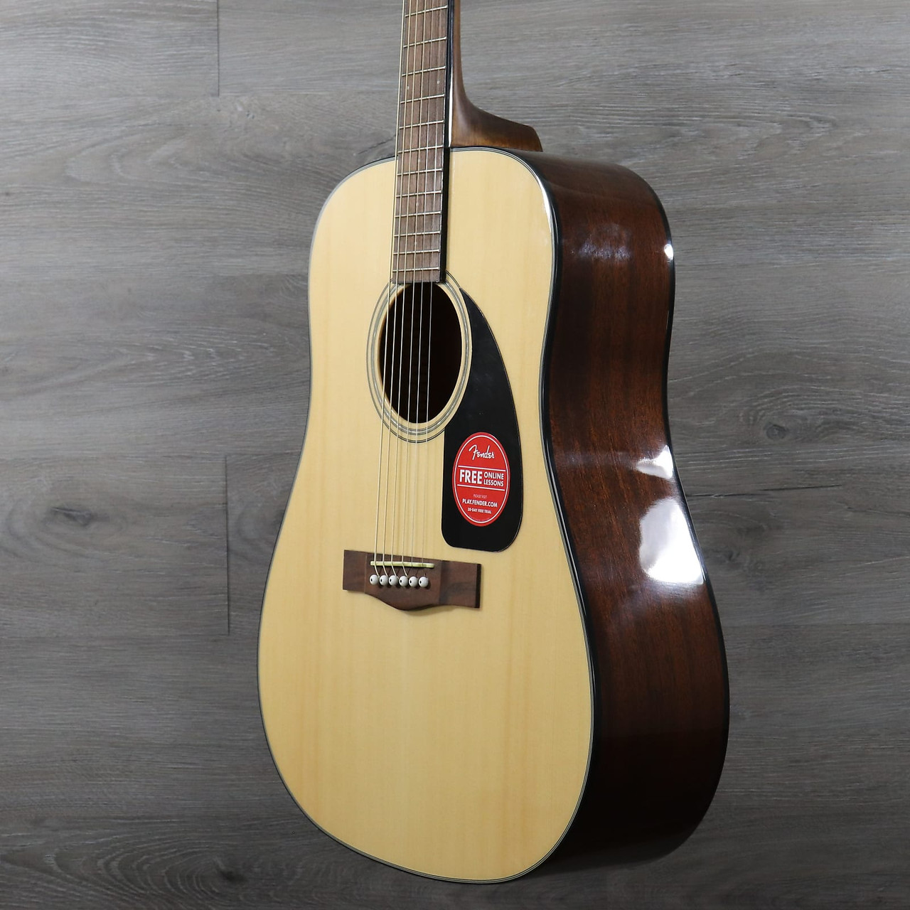 Fender CD-60 with Walnut Fretboard Natural - K&S Music Center LLC
