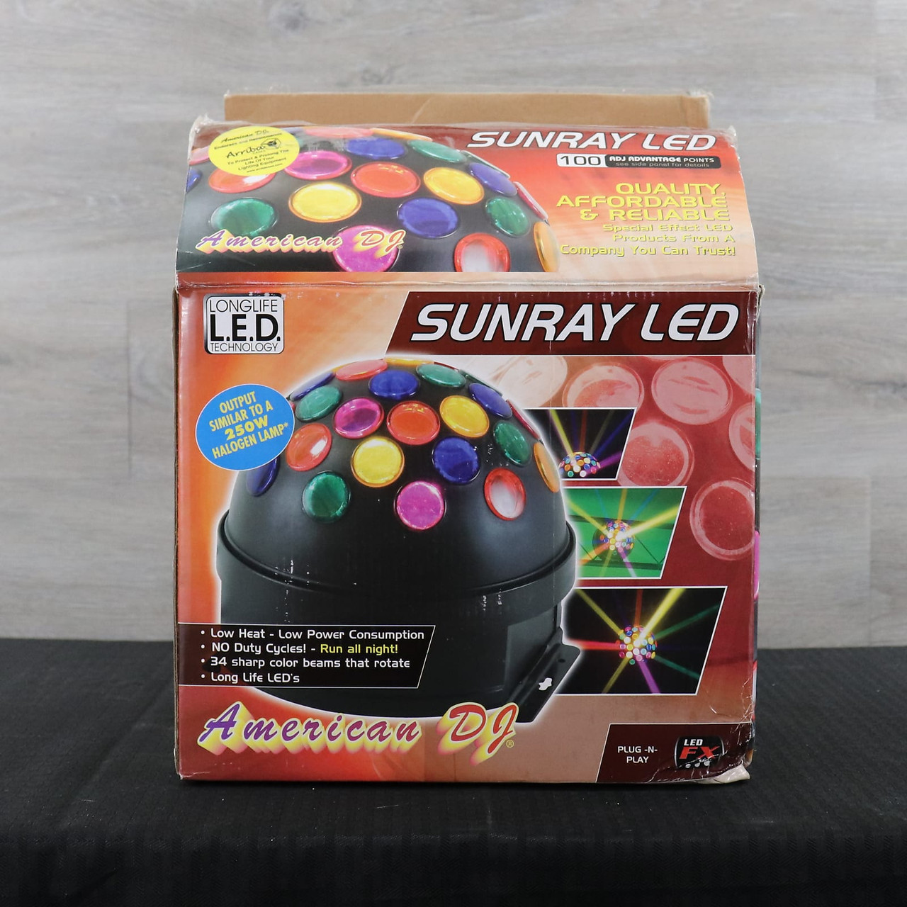 American DJ Sunray LED Effect Light / Motor Does Not Work