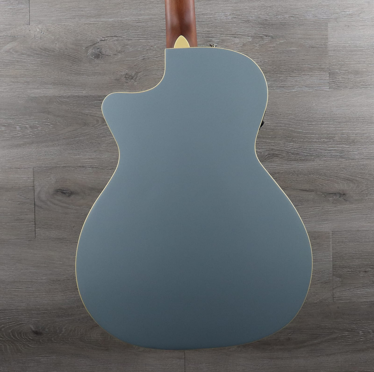 ギター Fender Newporter Player Ice Blue Satin Fender California Newporter Player Acoustic-Electric Guitar