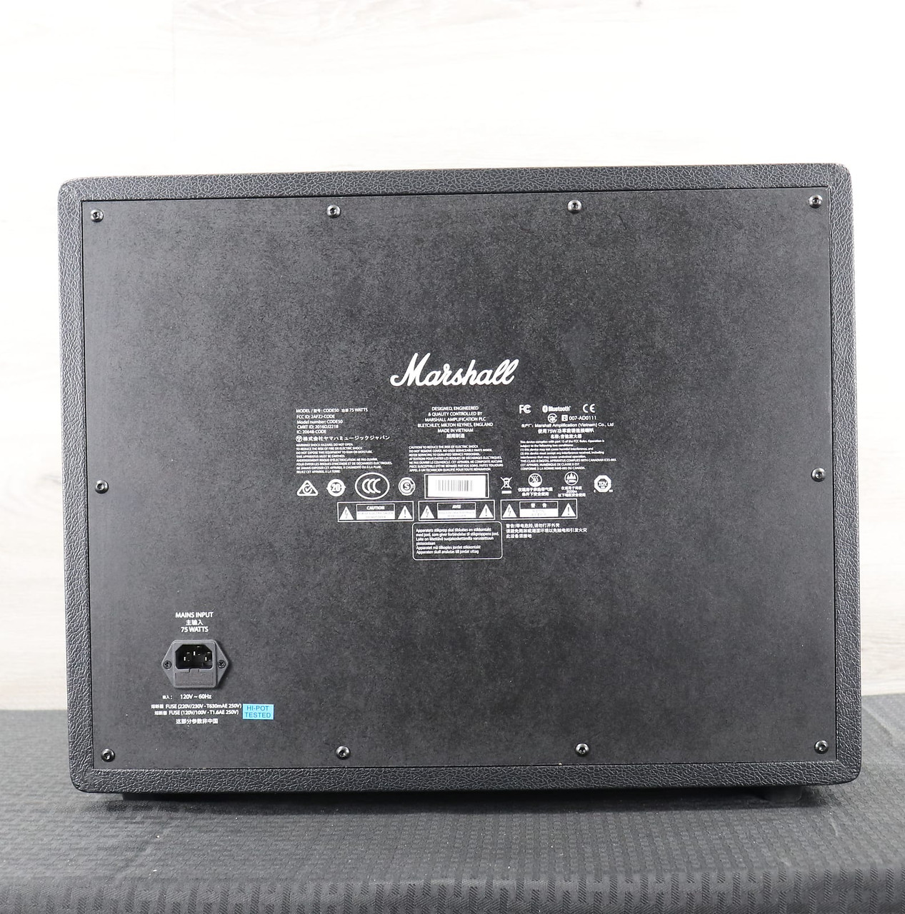 Marshall Code 50 50W 1x12 Combo Digital Modeling Guitar Amplifier –  Tegeler Music