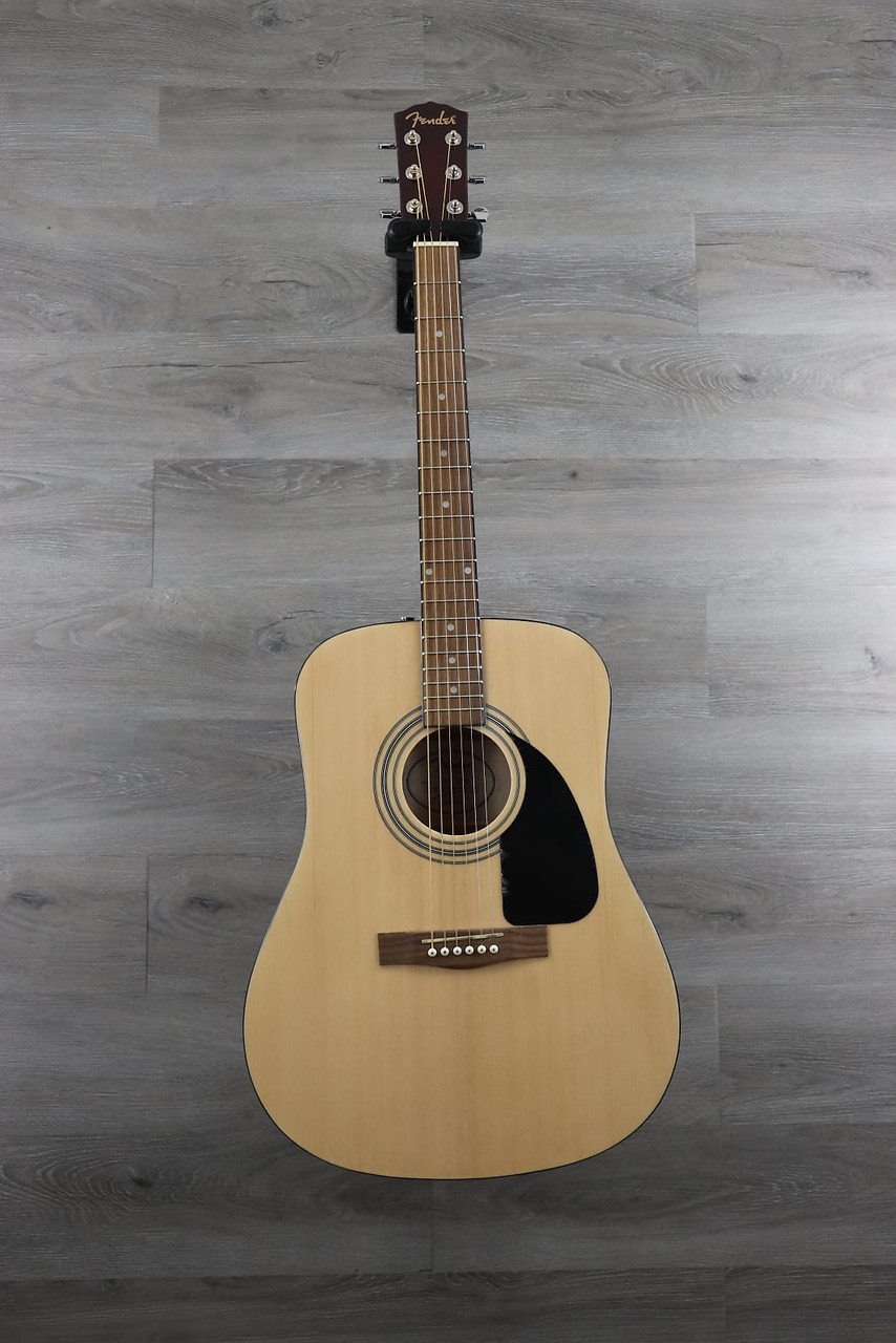 Fender　Center　Beginner　Guitar　FA-115　KS　Dreadnought　Natural　Acoustic　Pack　Music　LLC