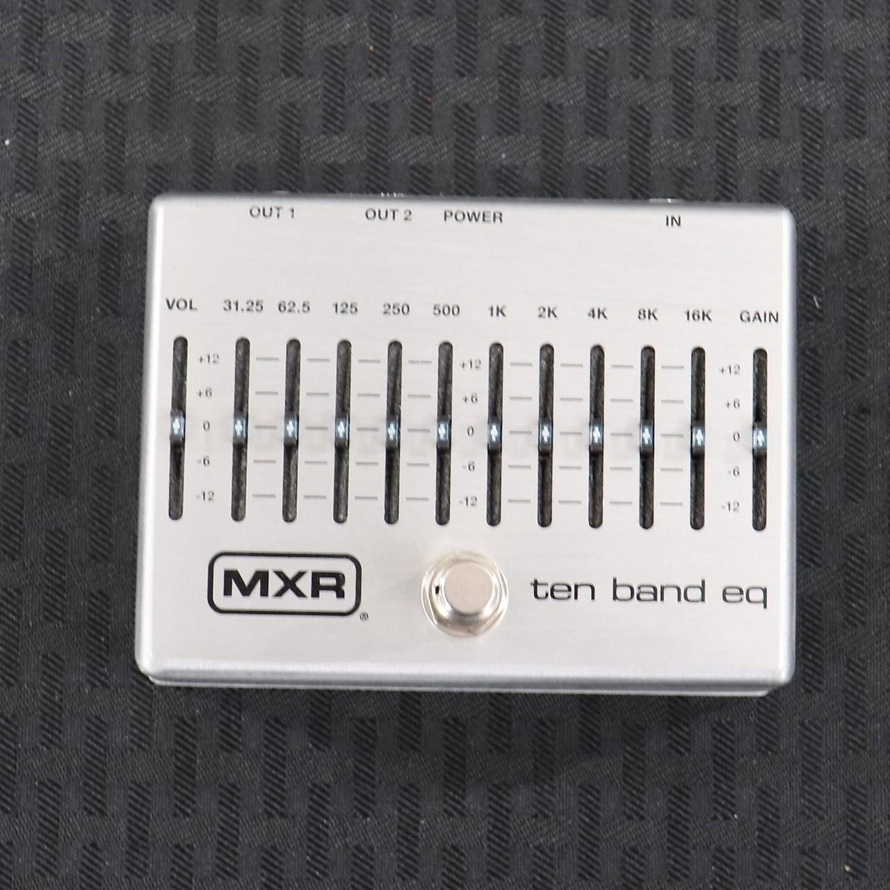 MXR M108S Ten Band EQ Silver