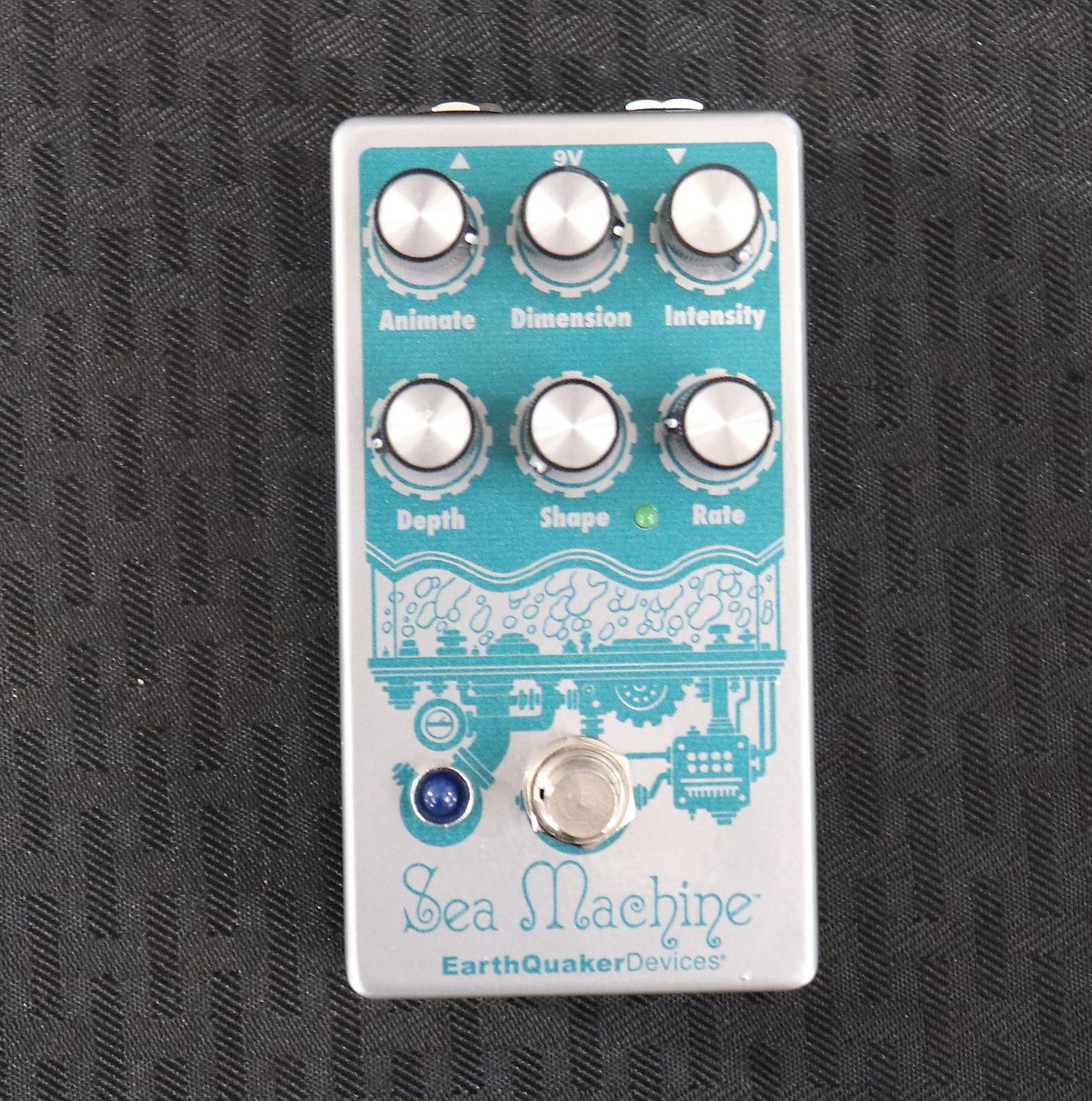 EarthQuaker Devices Sea Machine Super Chorus V3 Silver / Teal