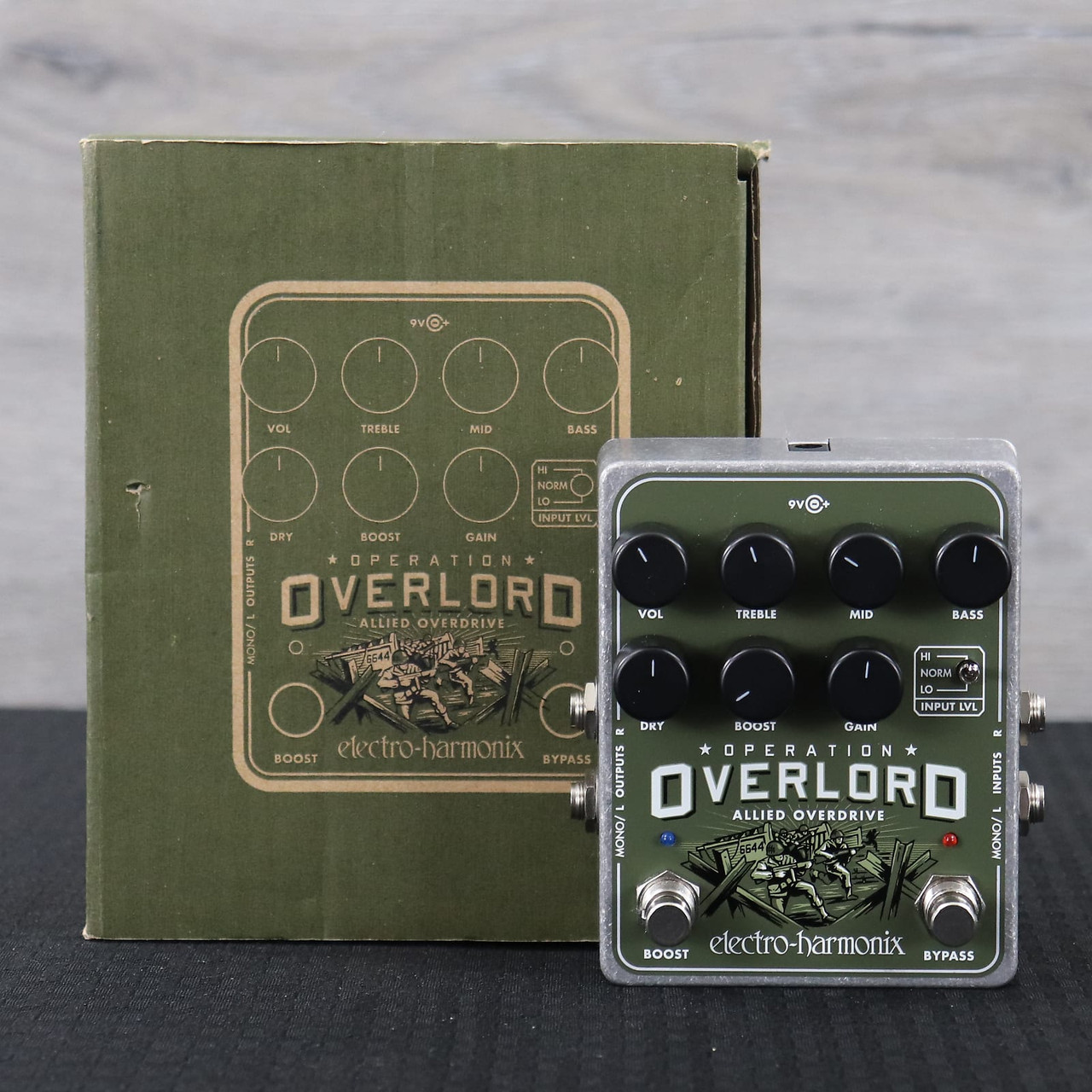 ELECTRO-HARMONIX OPERATION OVERLORD ステレオ仕様 オーバードライブ-