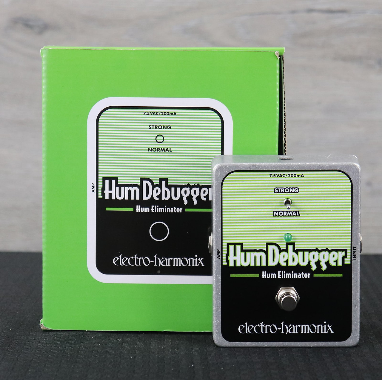 Electro-Harmonix Hum Debugger Hum Eliminator Green / Black - K&S