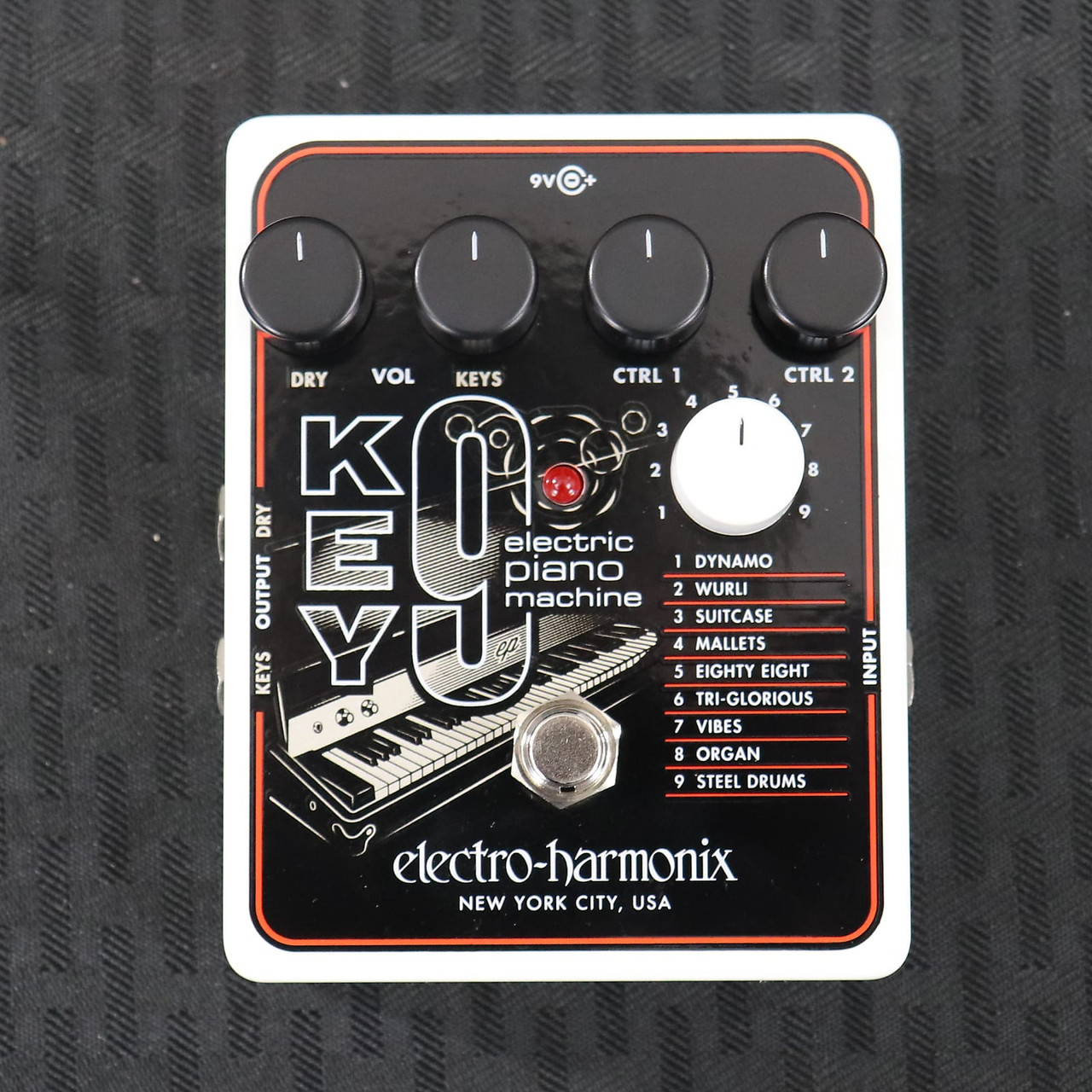 Electro-Harmonix Key9 Electric Piano Machine Black - K&S Music