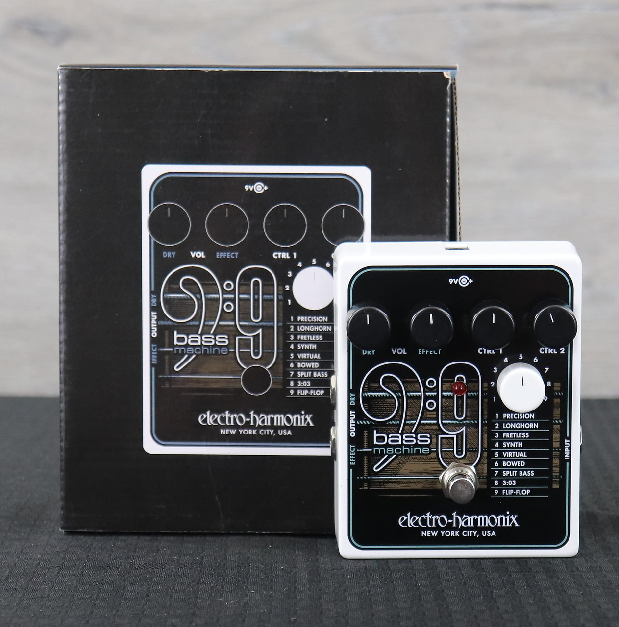 Electro-Harmonix Bass9 Bass Machine Black - K&S Music Center LLC