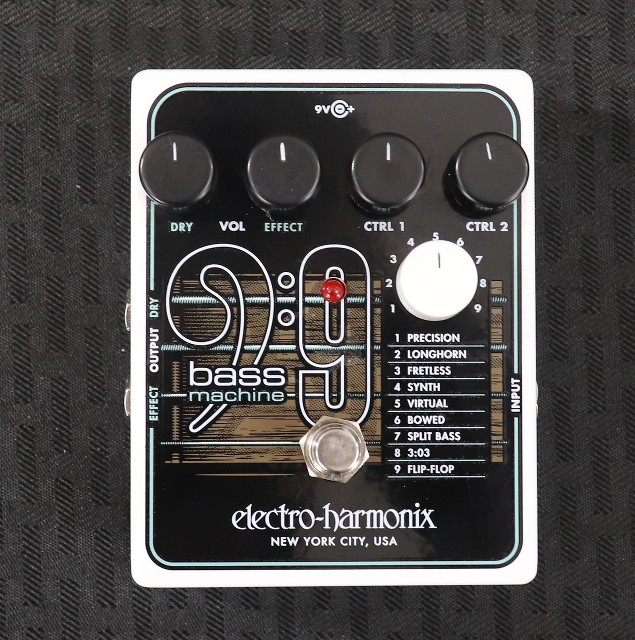 Electro-Harmonix Bass9 Bass Machine Black