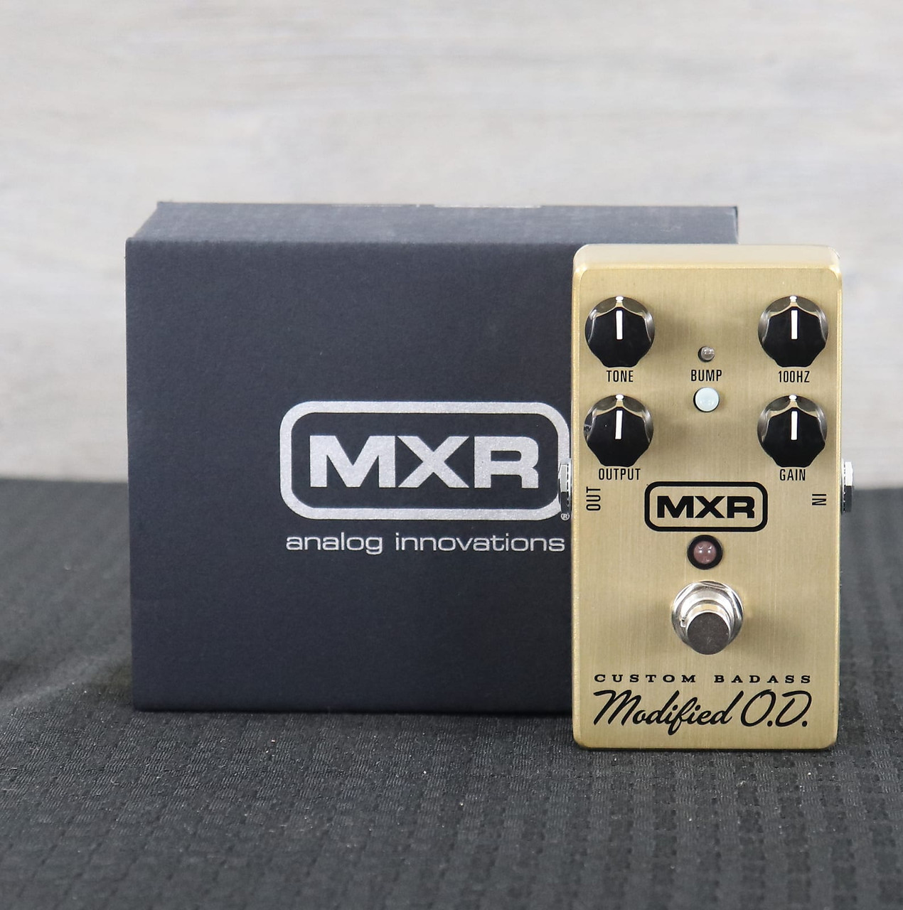 MXR M77 Custom Badass Modified O.D. Gold - K&S Music Center LLC