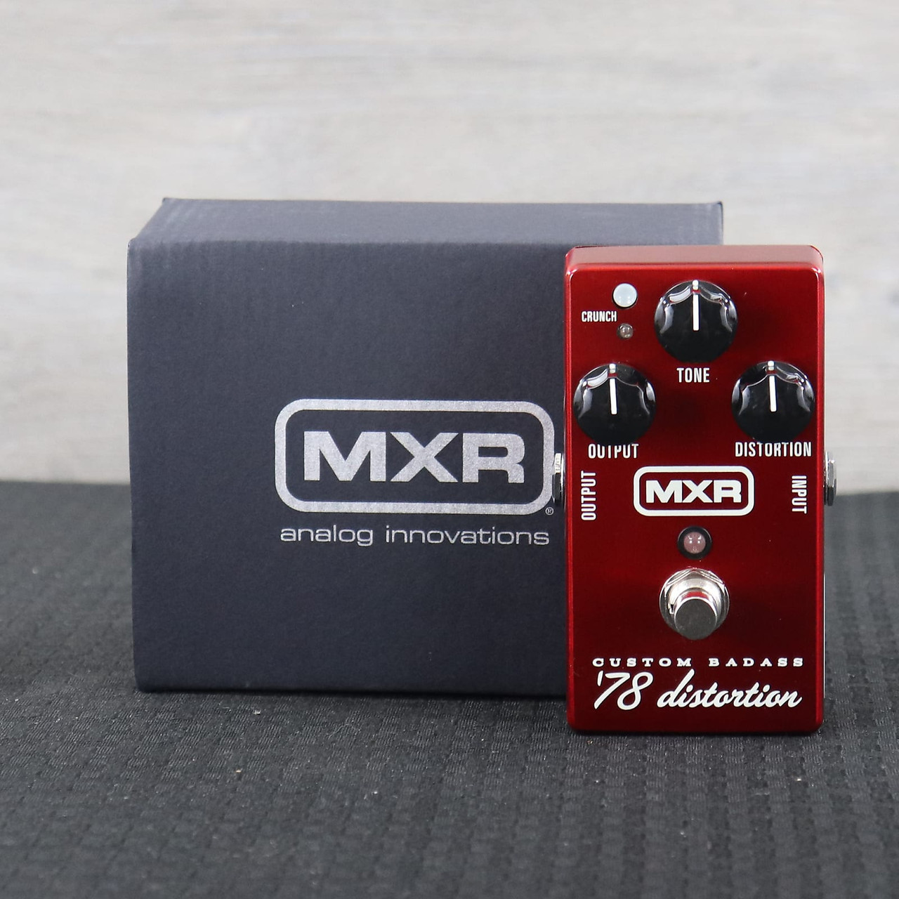 MXR M78 Custom Badass '78 Distortion Red - K&S Music Center LLC