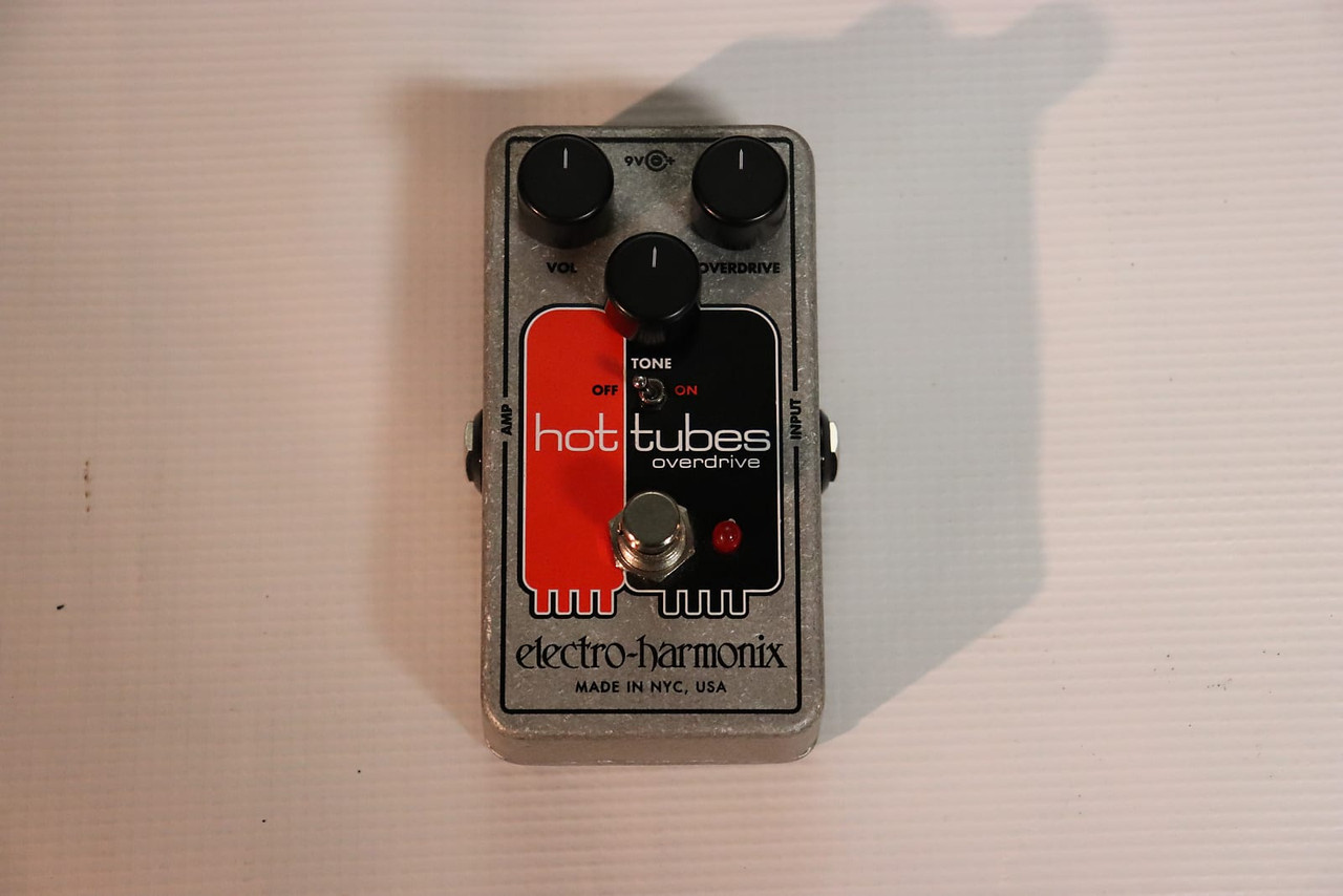 Electro-Harmonix Hot Tubes Nano Overdrive Red / Black / Gray - K&S