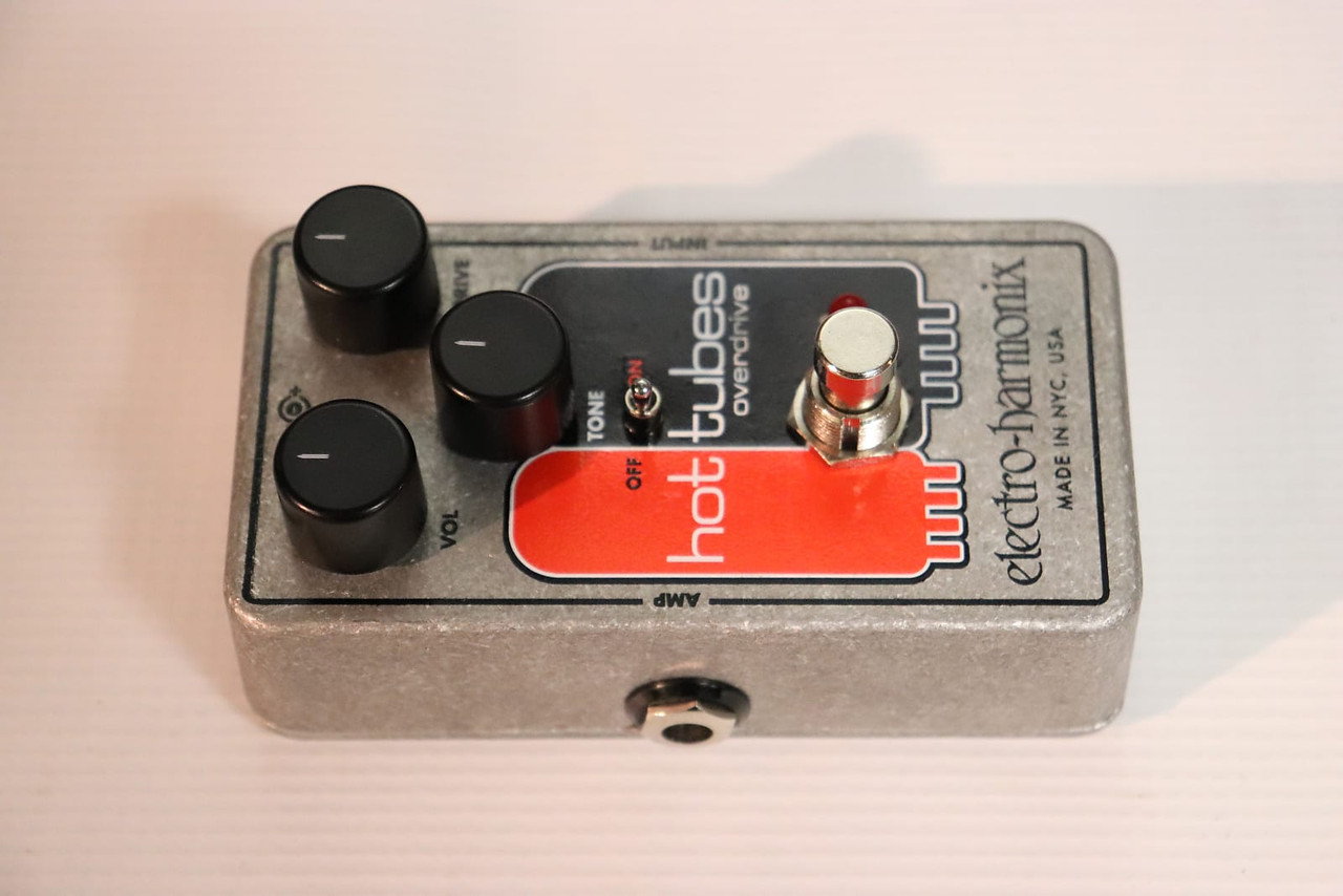 Electro-Harmonix Hot Tubes Nano Overdrive Red / Black / Gray - K&S