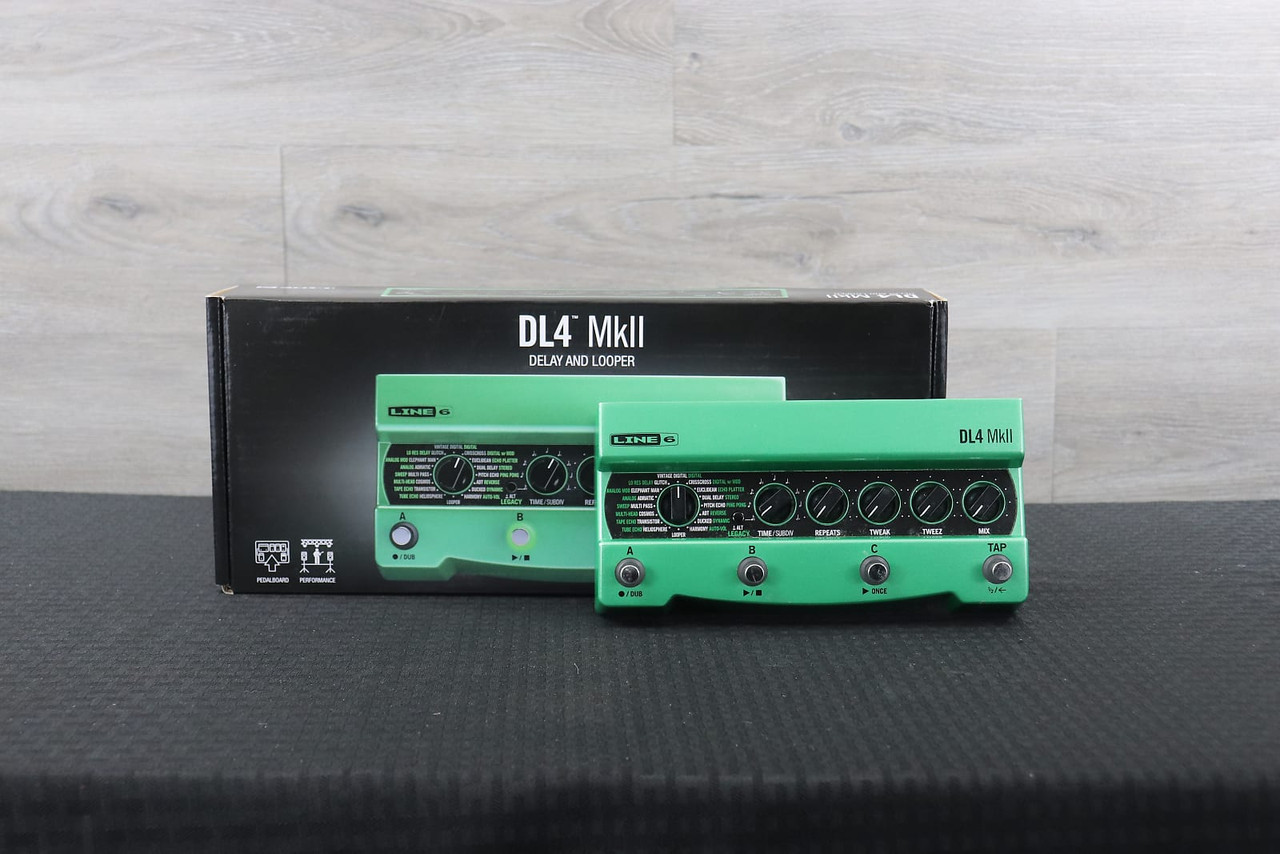 Line 6 DL4 MkII Green / Black