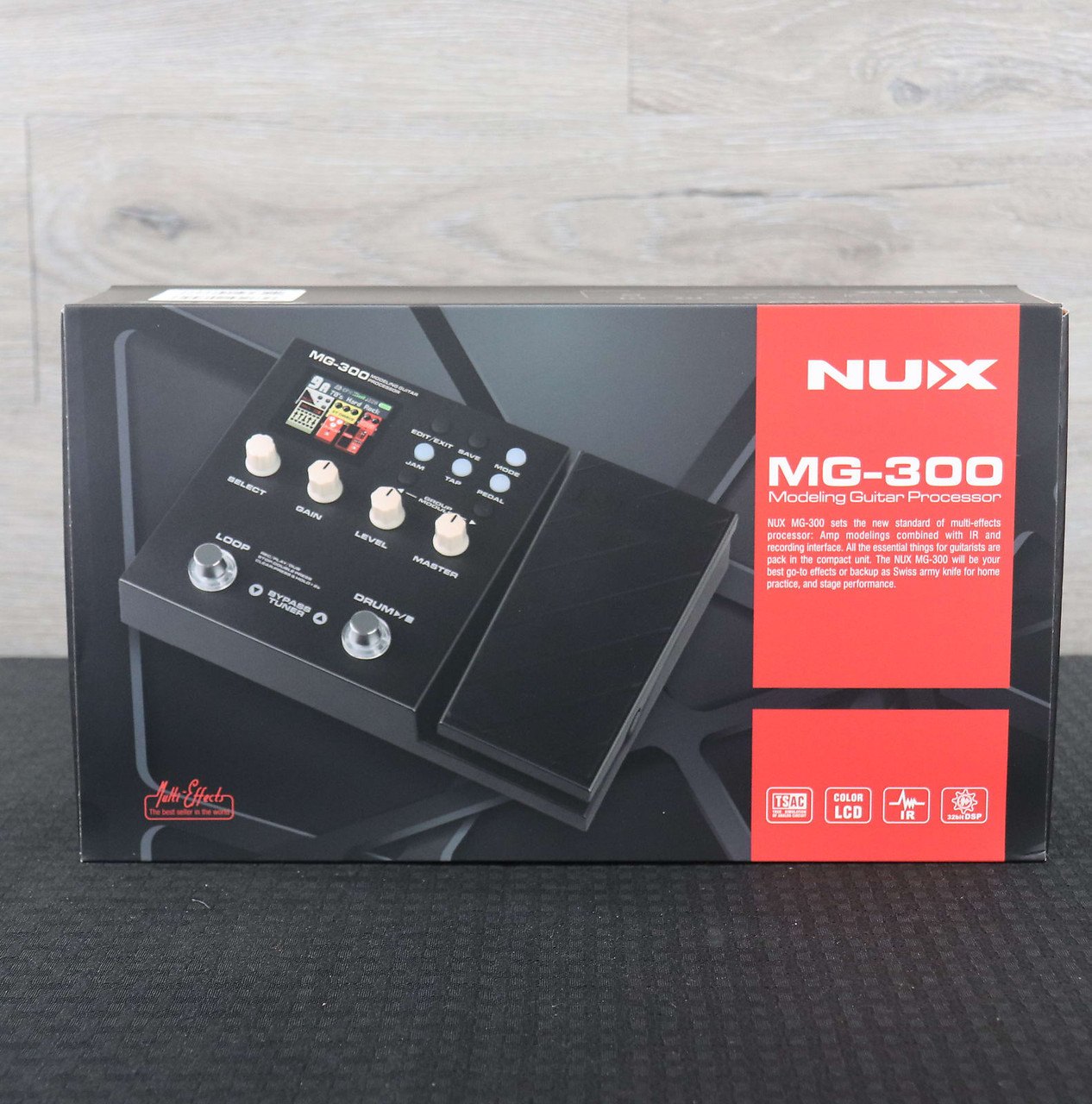 NuX MG-300 Modeling Guitar Processor Black