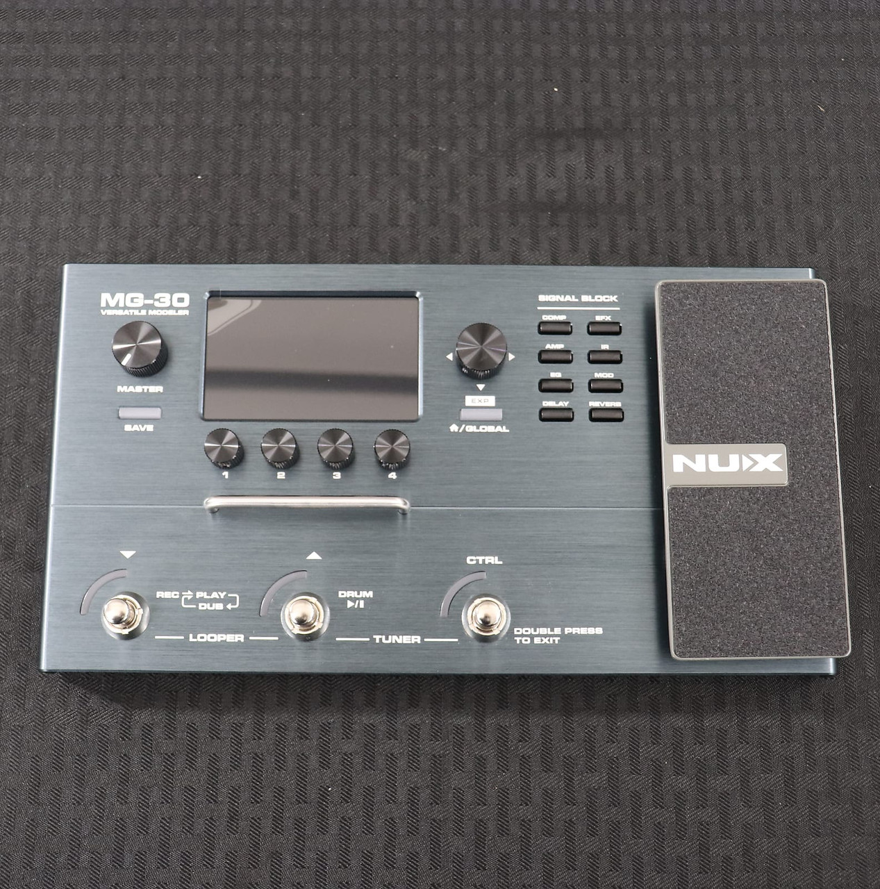 NuX MG-30 Versatile Modeling Guitar Processor Black - K&S Music