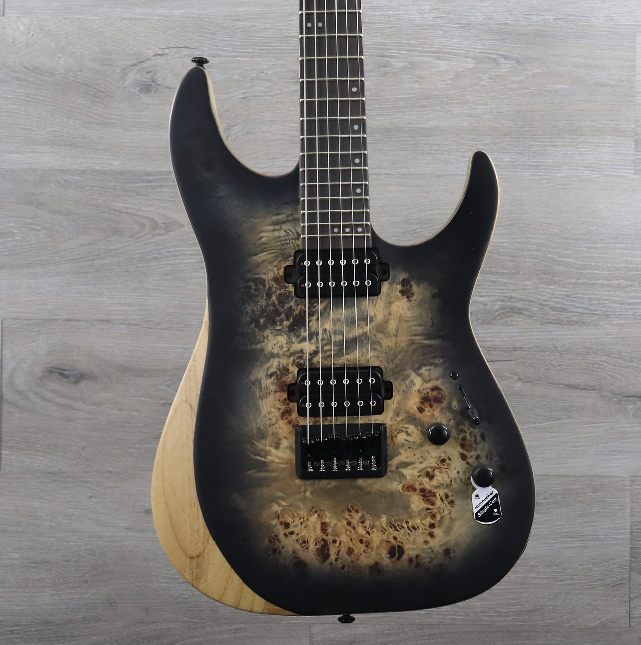 Schecter Reaper-6 Satin Charcoal Burst - K&S Music Center LLC