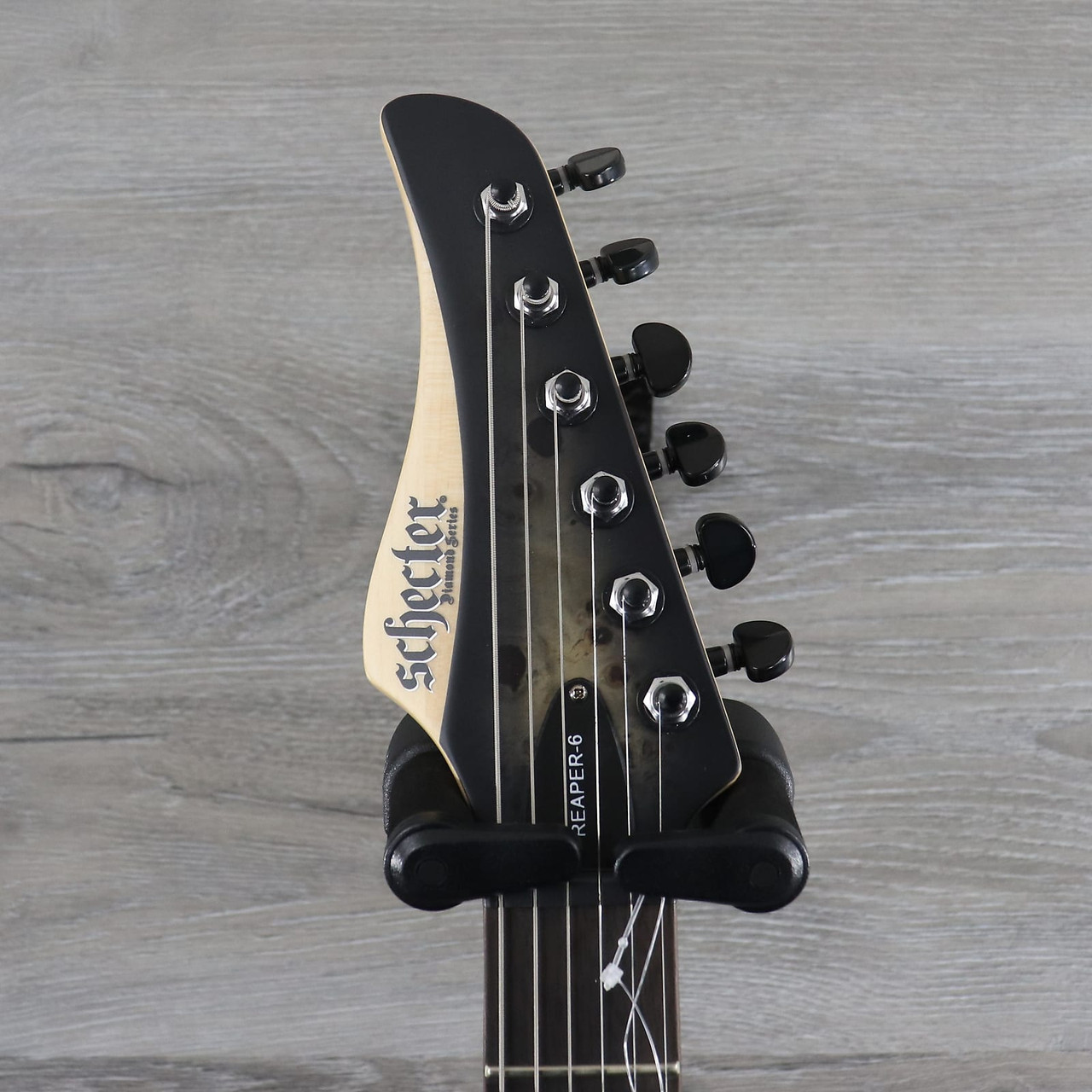 Schecter Reaper-6 Satin Charcoal Burst - K&S Music Center LLC
