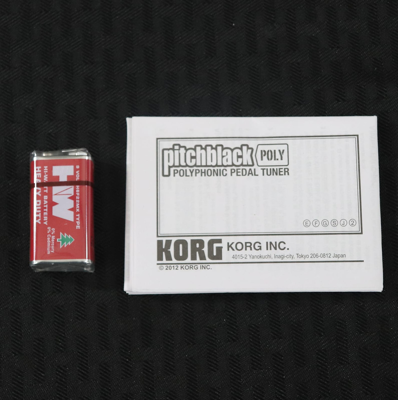 Korg PB-03 Pitchblack Poly Black - K&S Music Center LLC