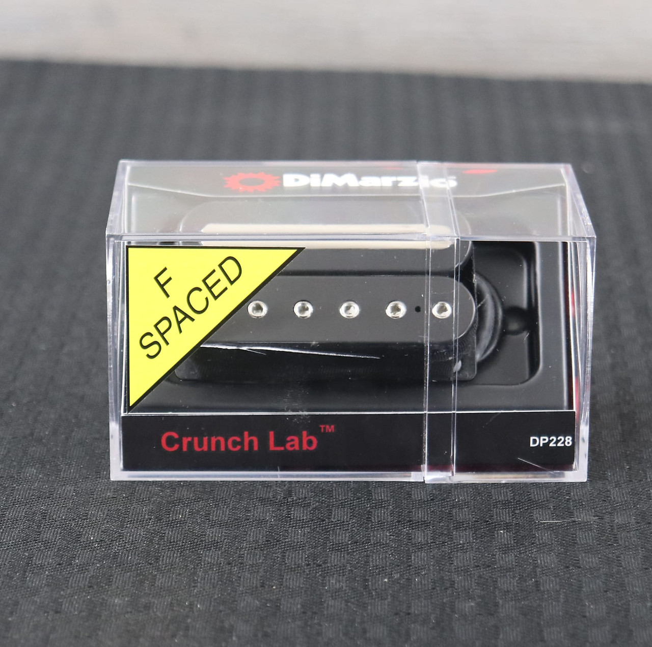 DiMarzio DP228FBK Crunch Lab F-Spaced Humbucker Black