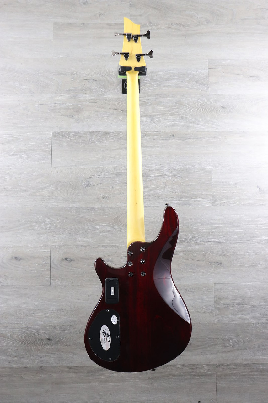 Schecter Omen Extreme-4 Black Cherry - K&S Music Center LLC