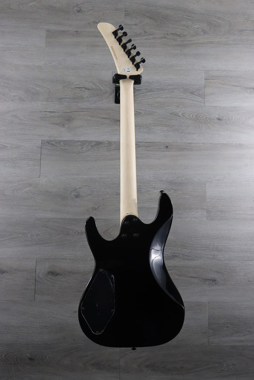 Kramer Striker Pattern Kramer Striker Figured HSS Stoptail Transparent Black - K&S Music ...