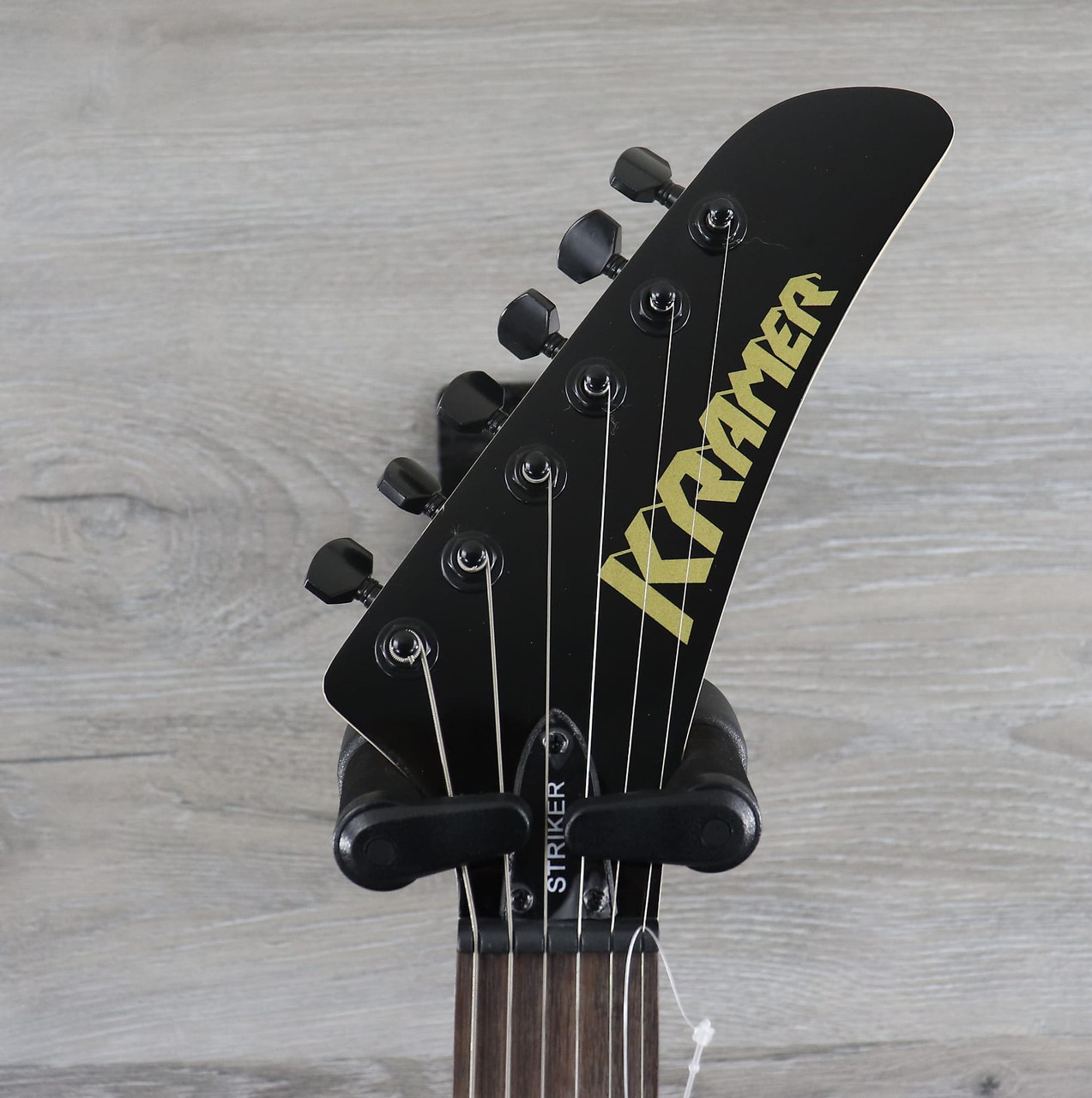 Kramer Striker Figured HSS Stoptail Transparent Black - K&S Music