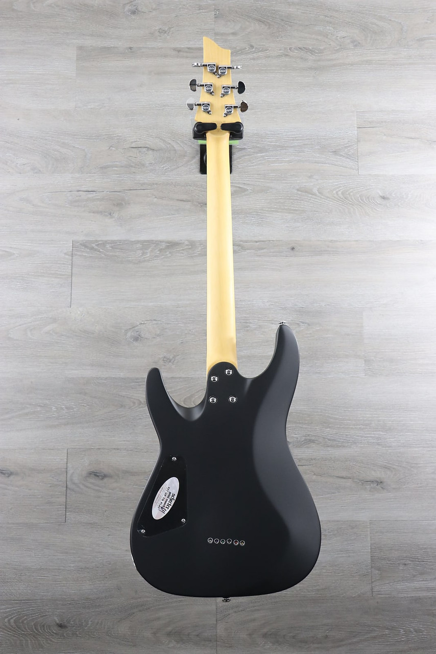 Schecter C-6 Deluxe Satin Black - K&S Music Center LLC