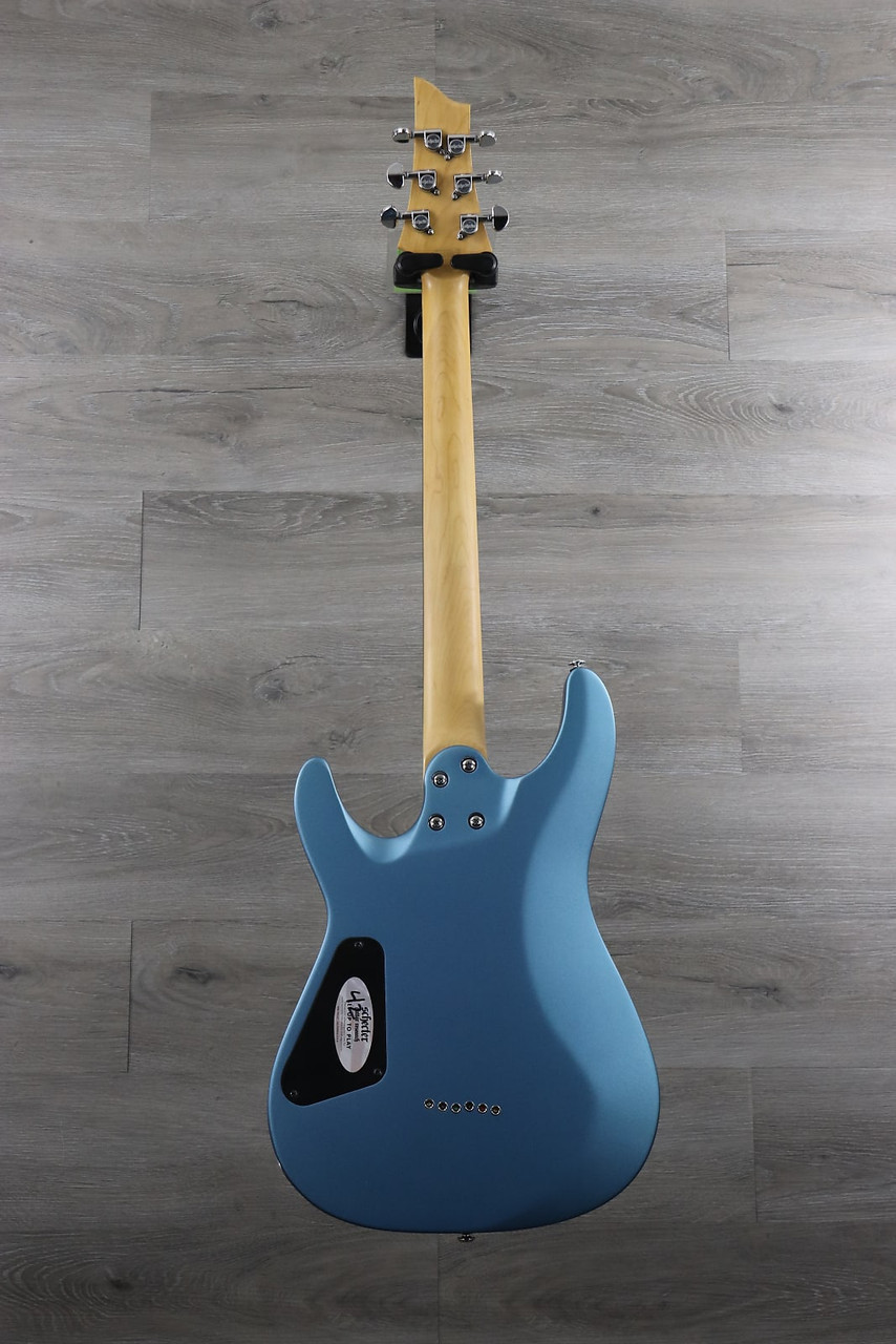 Schecter C-6 Deluxe Satin Metallic Light Blue - K&S Music Center LLC