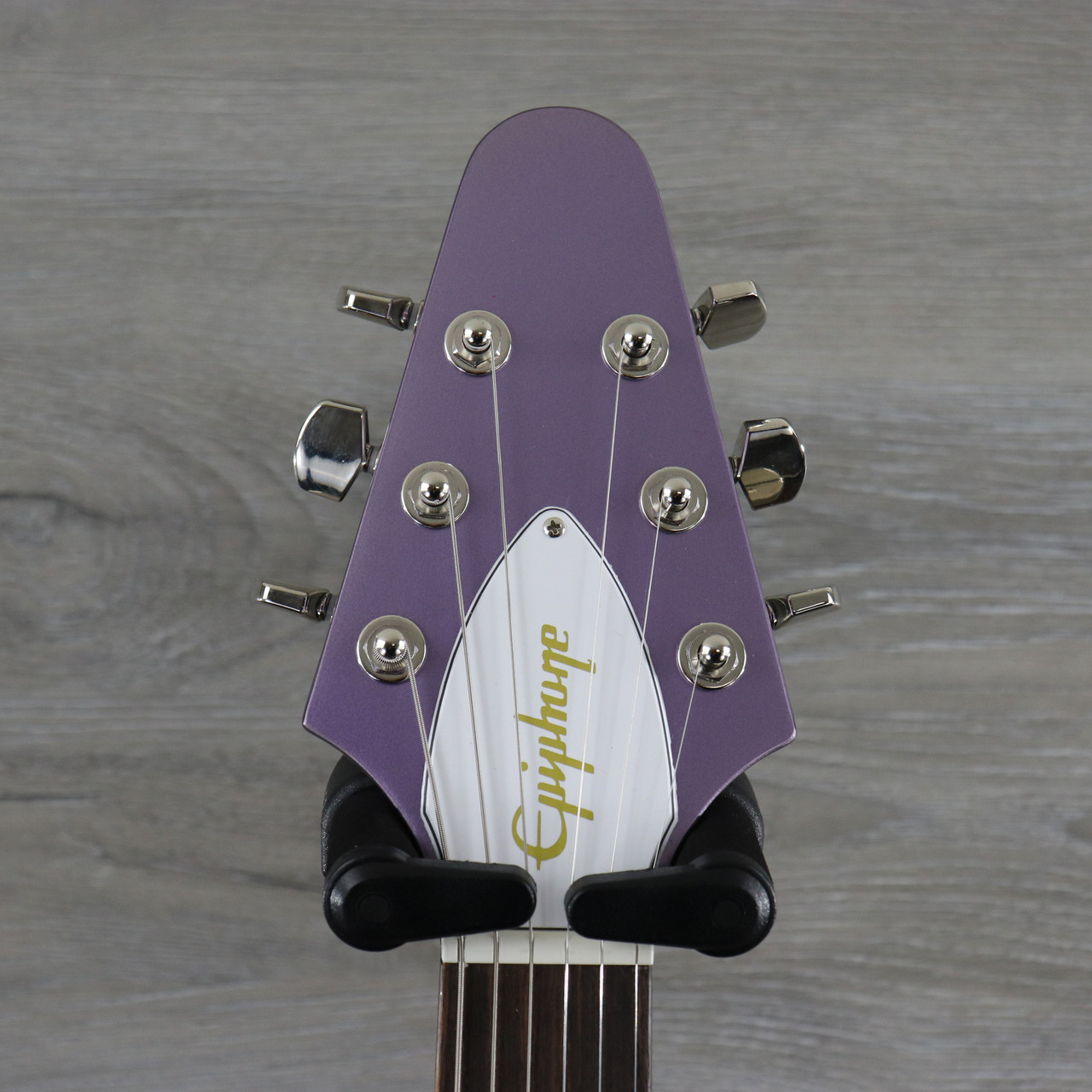 Epiphone Kirk Hammett 1979 Flying V Purple Metallic With Case