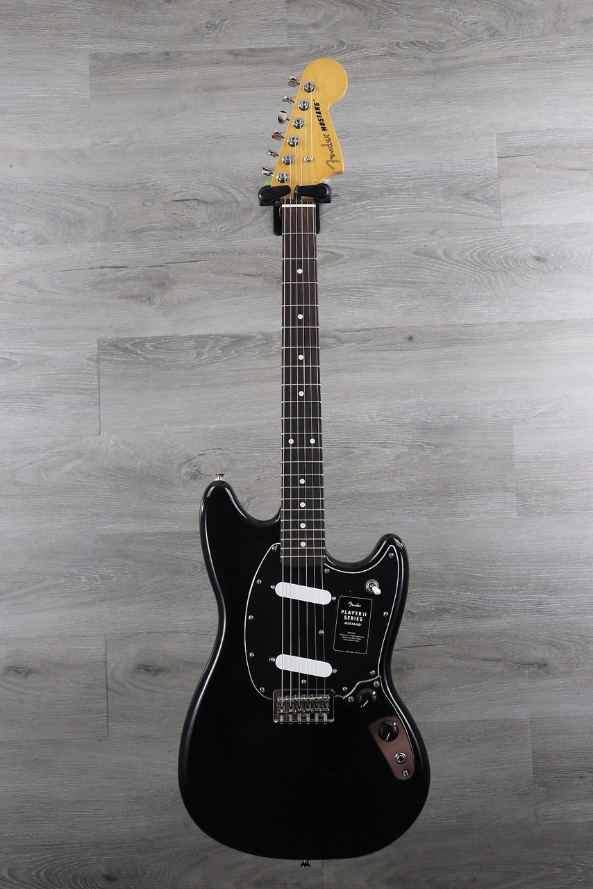 Squier by Fender Competition Mustang 黒 Fender Player II Mustang Black – Chicago Music Exchange