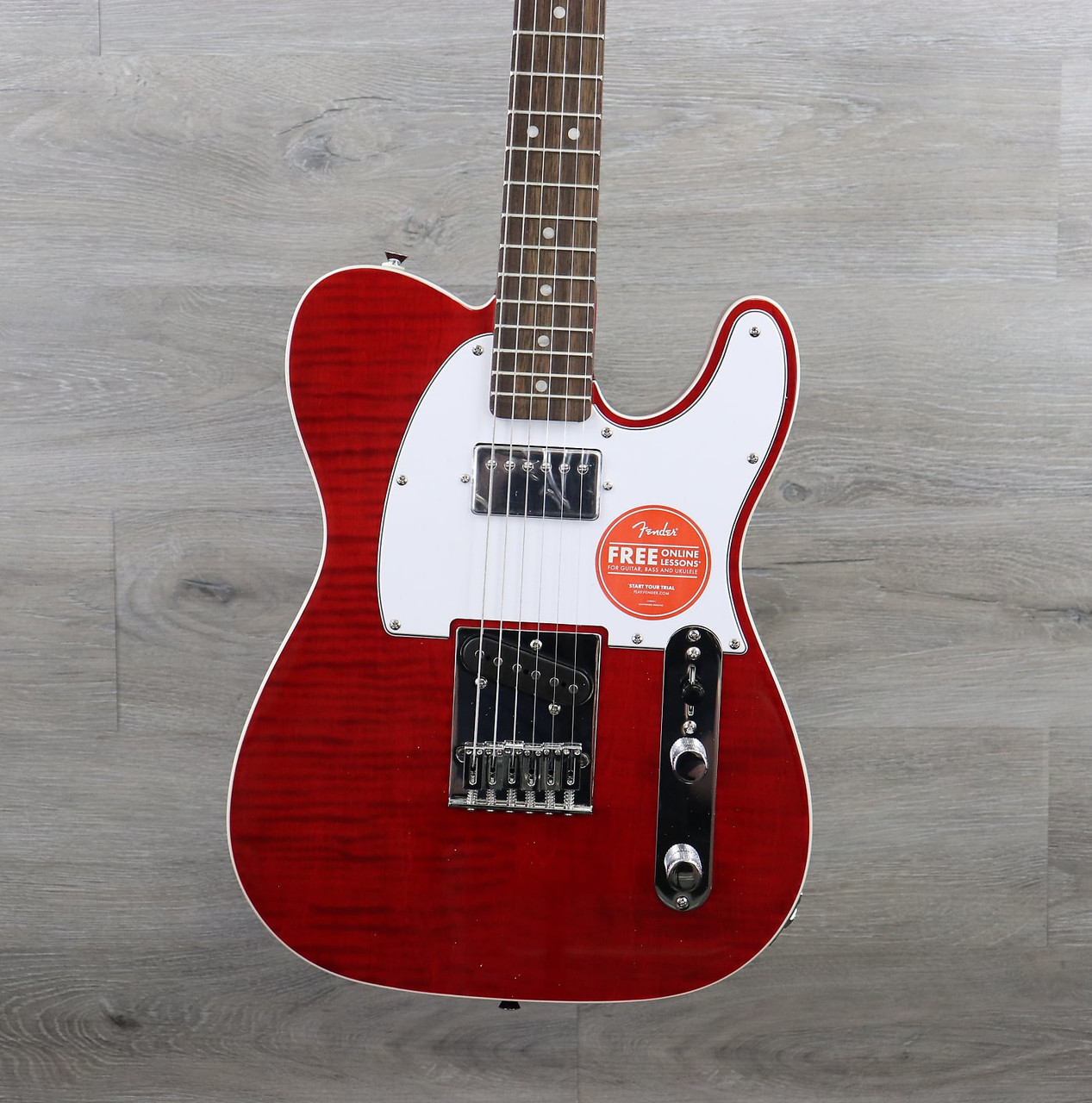 Squier Affinity Series™ Telecaster® FMT SH Crimson Red Transparent 