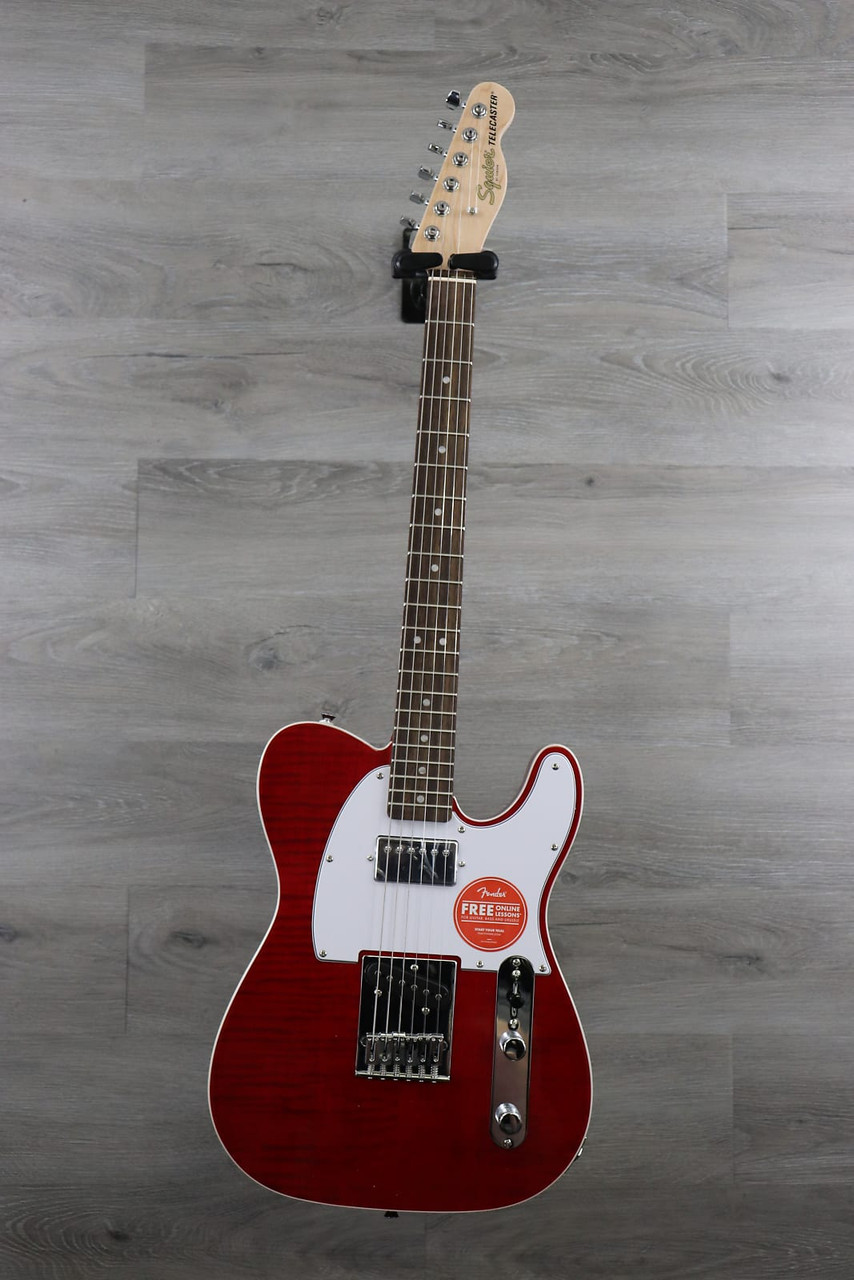 Squier Affinity Series™ Telecaster® FMT SH Crimson Red Transparent