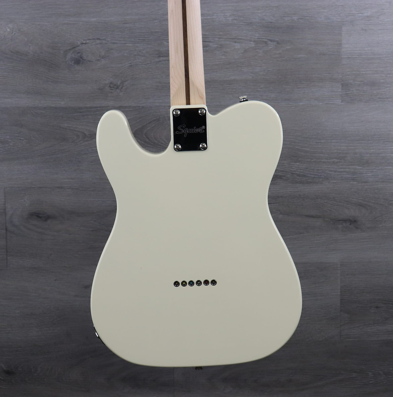 や*ん様 Squier Affinity Telecaster Olympic 19-AFF-TELE-THIN-LRL-BPG-OWT-