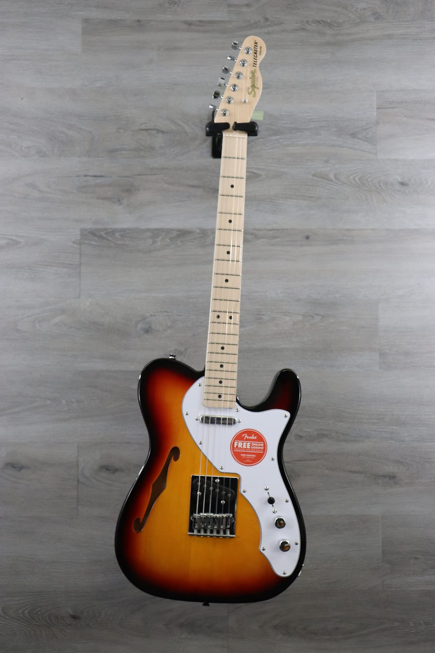 Squier Affinity Series Telecaster Thinline 3-Color Sunburst - K&S
