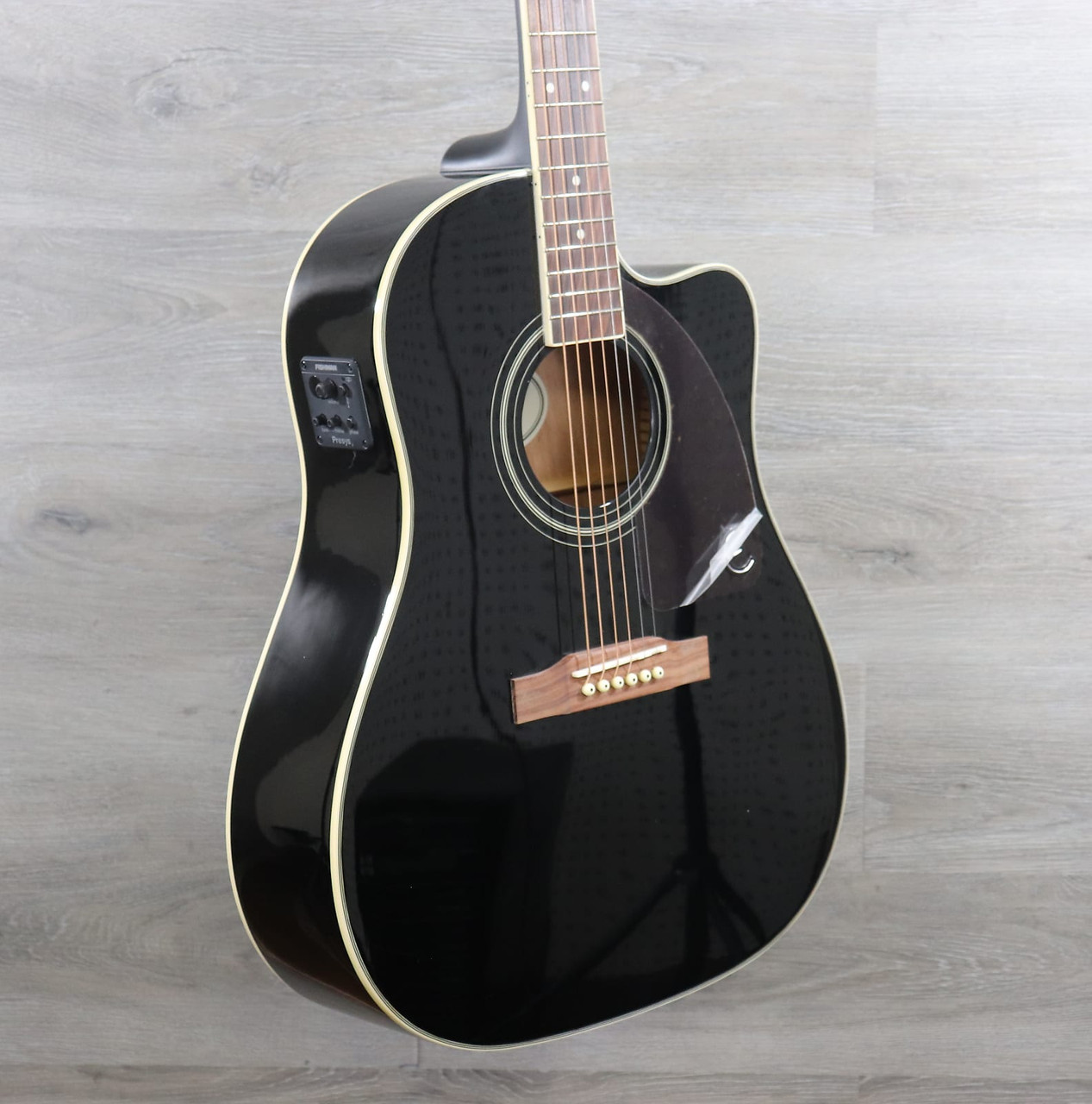 Epiphone J-45EC Studio Ebony - K&S Music Center LLC