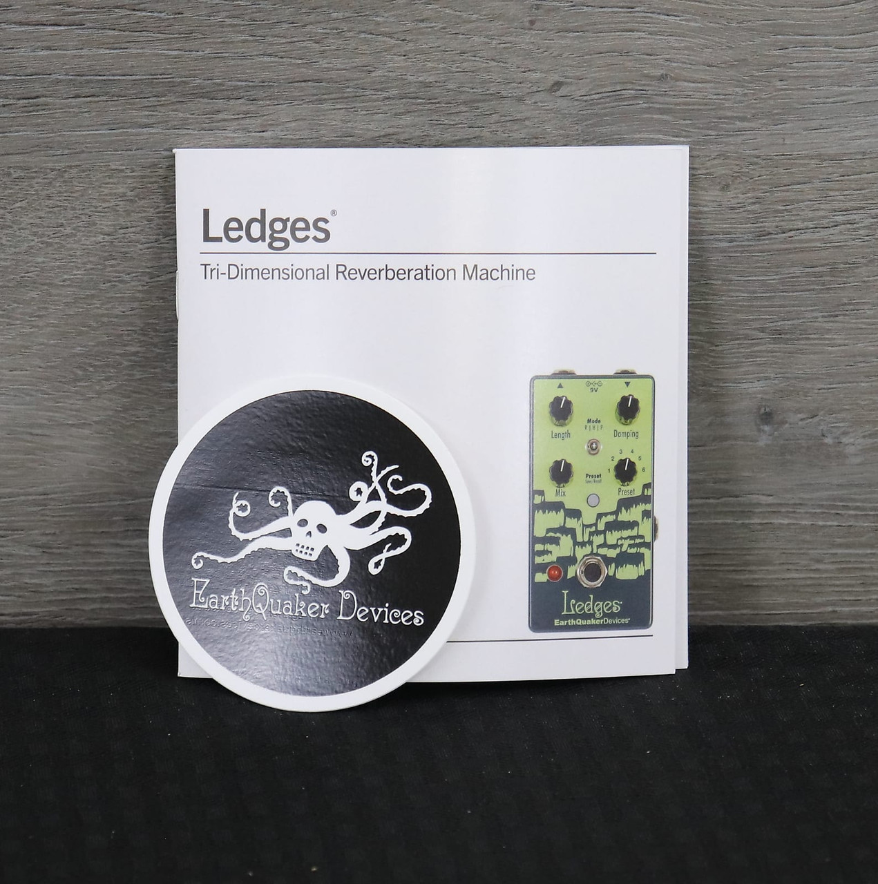 EarthQuaker Devices Ledges Reverb Limited Edition Crystal Glacier
