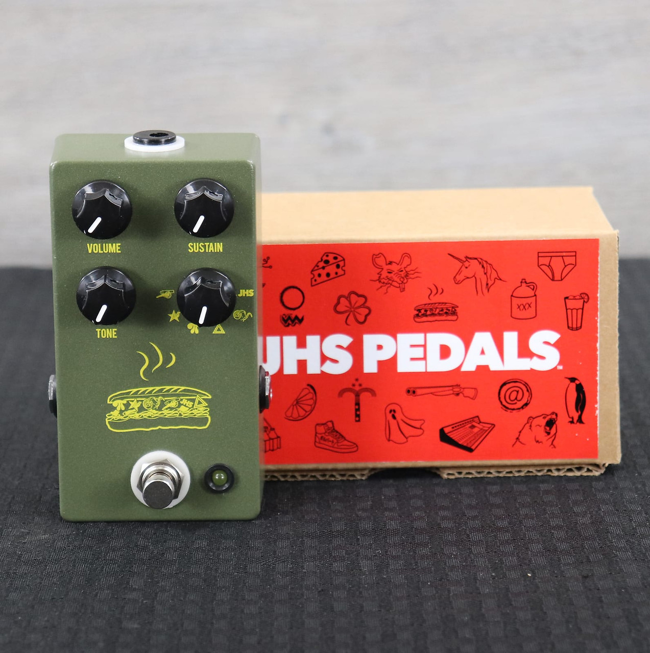JHS Muffuletta Fuzz Army Green - K&S Music Center LLC